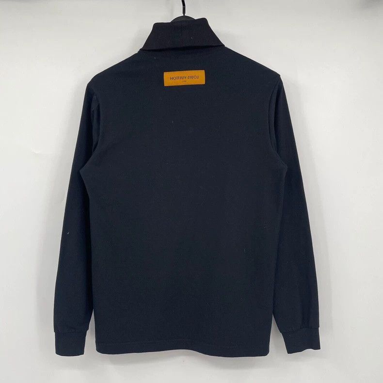 Louis Vuitton Louis Vuitton High Neck Embroidered Long Sleeve Top -2505 Size US XS / EU 42 / 0 - 2 Thumbnail