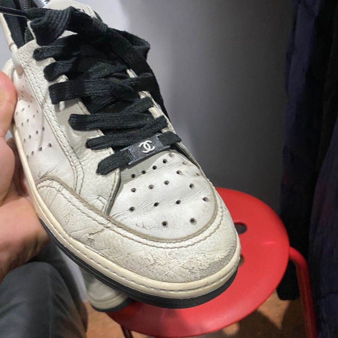 Chanel Chanel Calffskin Trainer Sneaker 40 Size US 9 / IT 39 - 9 Thumbnail