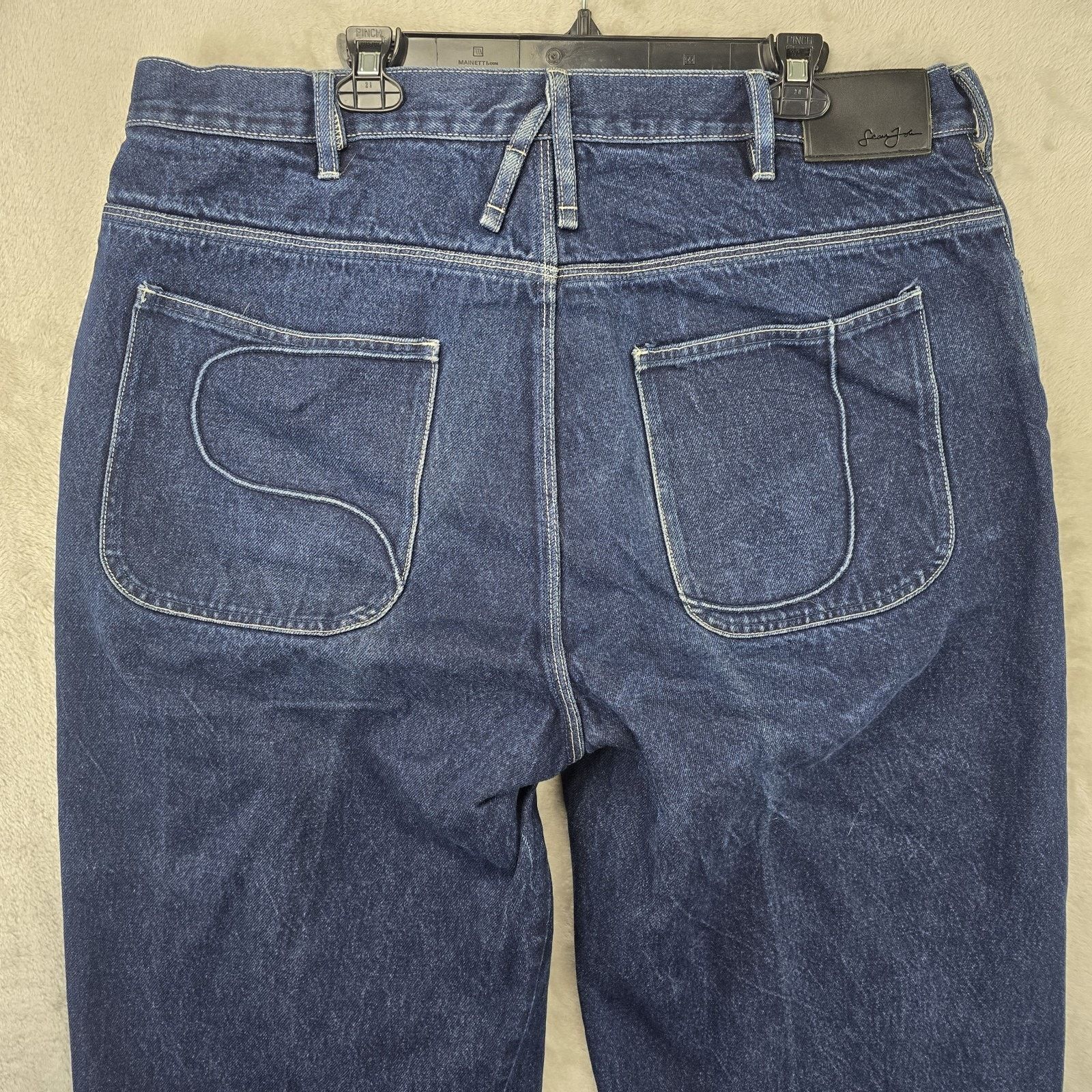Sean John Vintage Sean John Jeans Mens 40x31 Baggy Skater Hip Hop Y2K Size US 40 / EU 56 - 8 Thumbnail