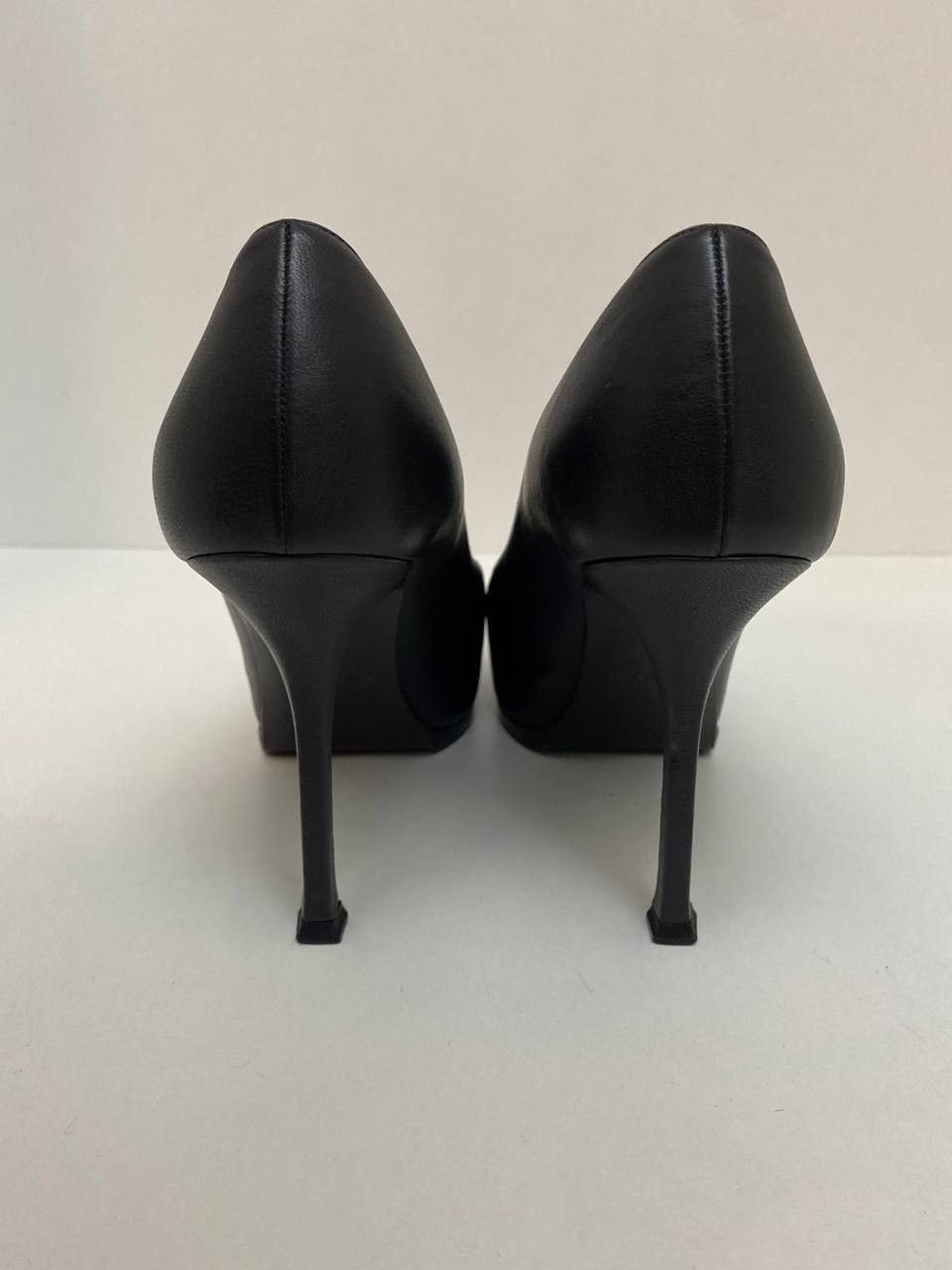 Yves Saint Laurent Yves Saint Laurent YSL Trib Too Leather High Heels Size US 6.5 / IT 36.5 - 6 Thumbnail