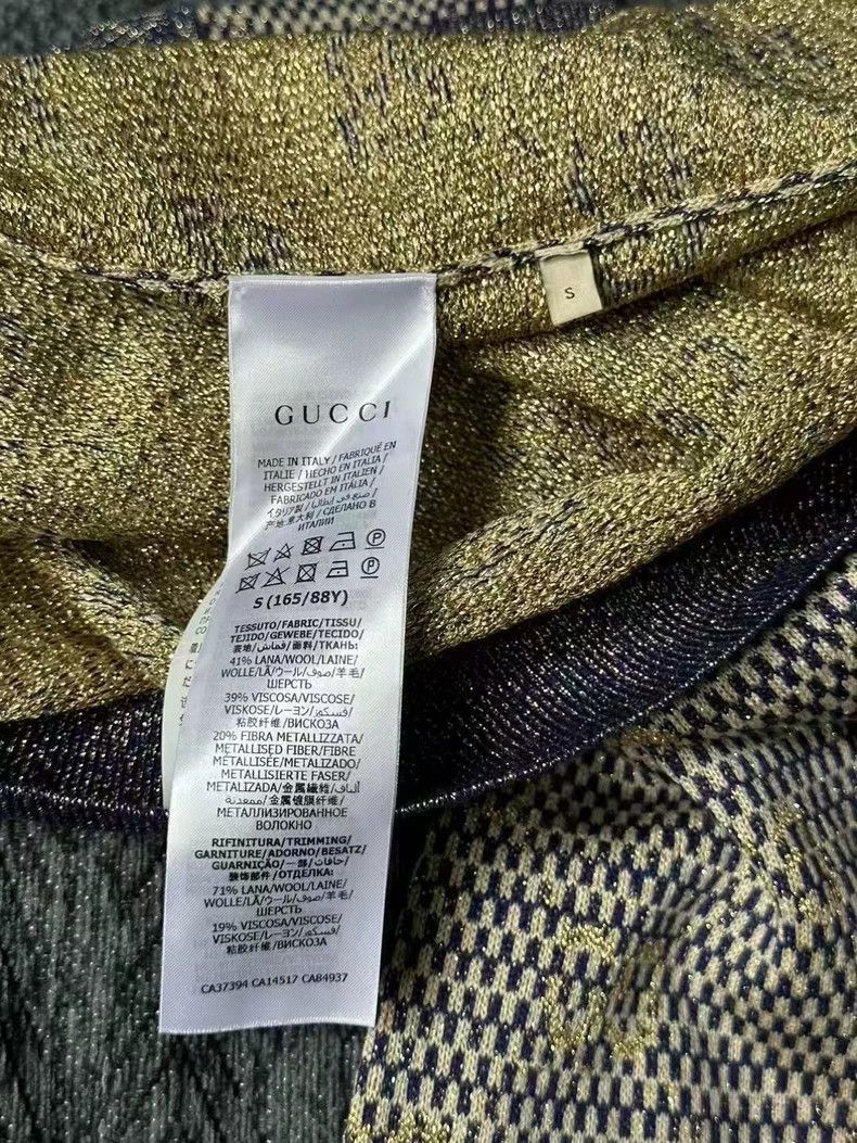 Gucci gucci gold-striped open cardigan Size US S / EU 44-46 / 1 - 5 Thumbnail