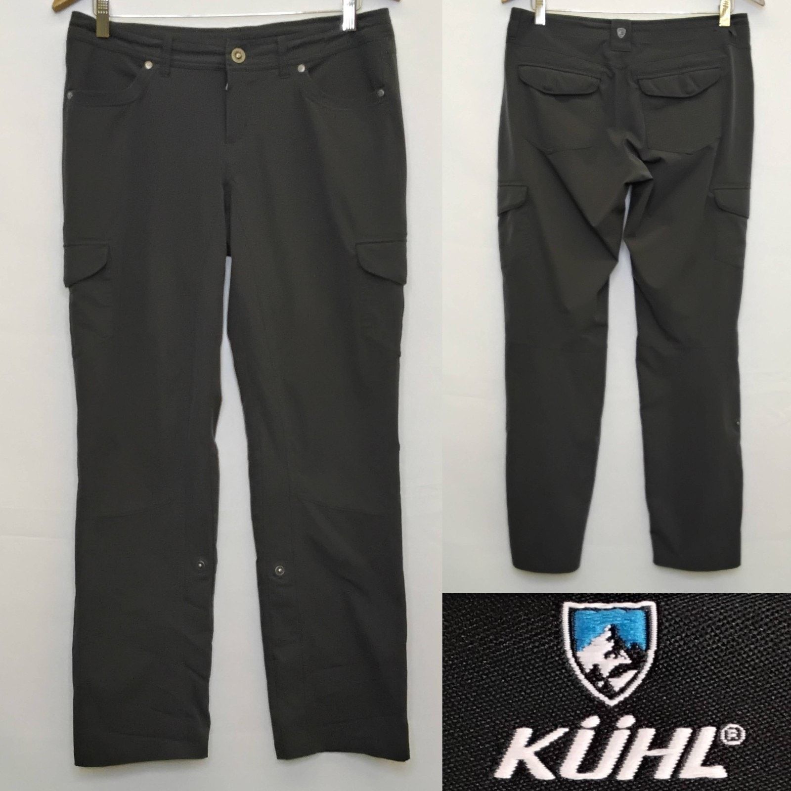 Kuhl Kuhl Pants Women's 10 34x30 Charcoal Gray Lightweight Size 32" / US 10 / IT 46 - 1 Thumbnail