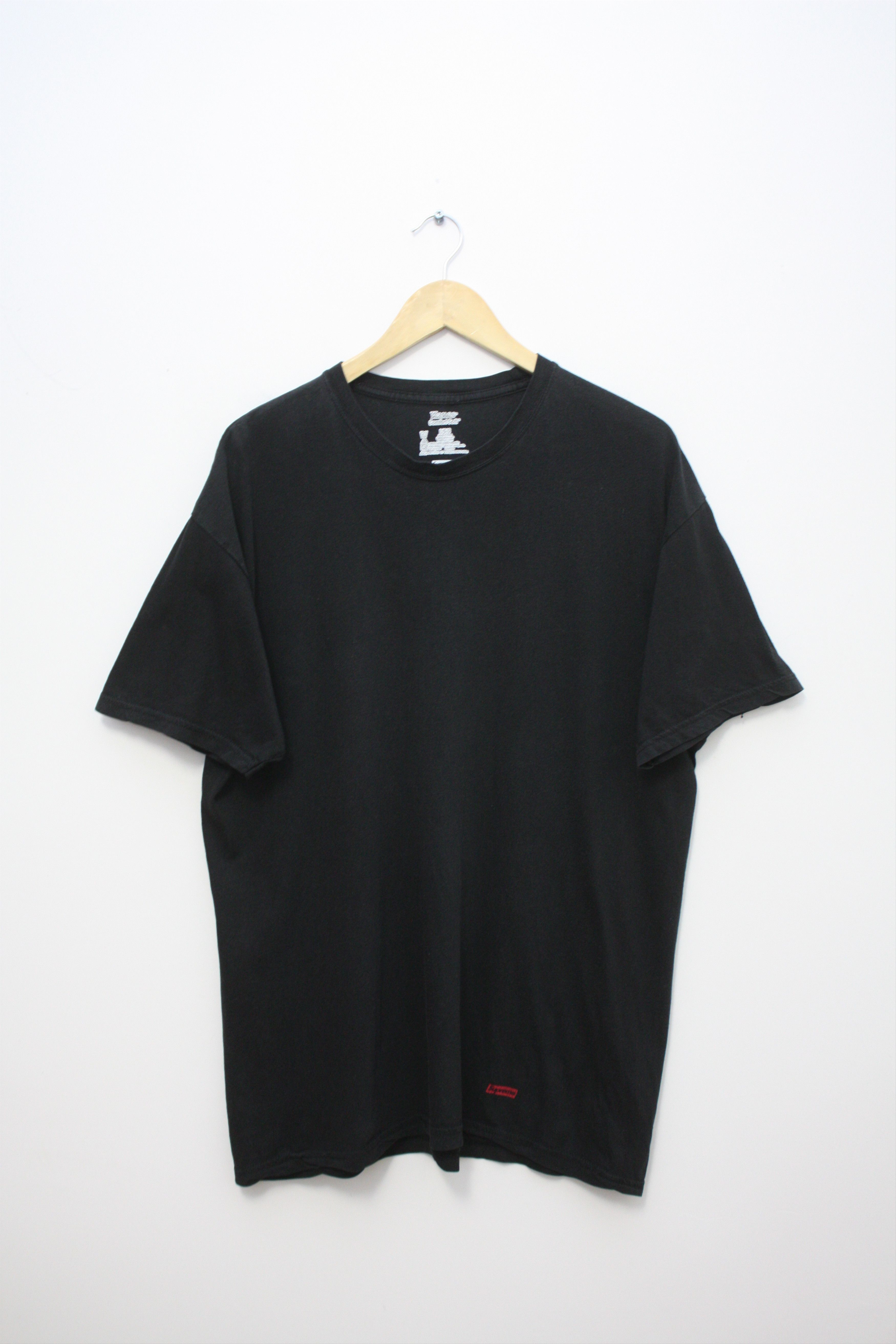 Hanes × Supreme Supreme X Hanes Black Basic Tee Large Size US L / EU 52-54 / 3 - 2 Thumbnail