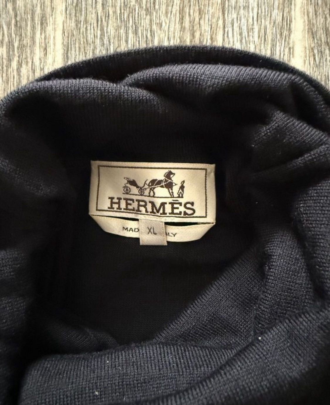 Hermes Hermes Cashmere Turtleneck Sweater Size US XL / EU 56 / 4 - 3 Thumbnail