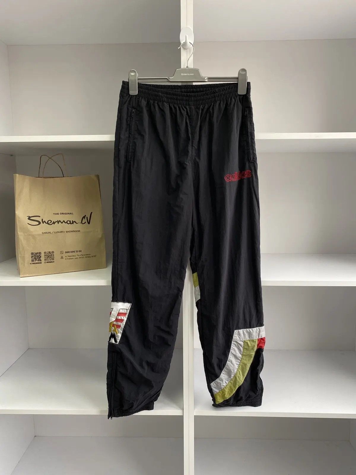 Adidas × Vintage Vintage 90's Adidas Vintage Men's Pants Size US 31 - 3 Thumbnail