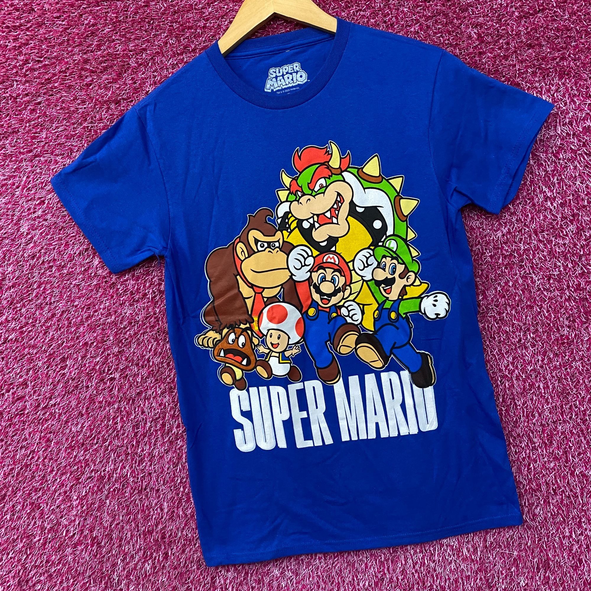 Nintendo Nintendo Super Mario Brothers Game Characters T-Shirt Small Size US S / EU 44-46 / 1 - 3 Thumbnail