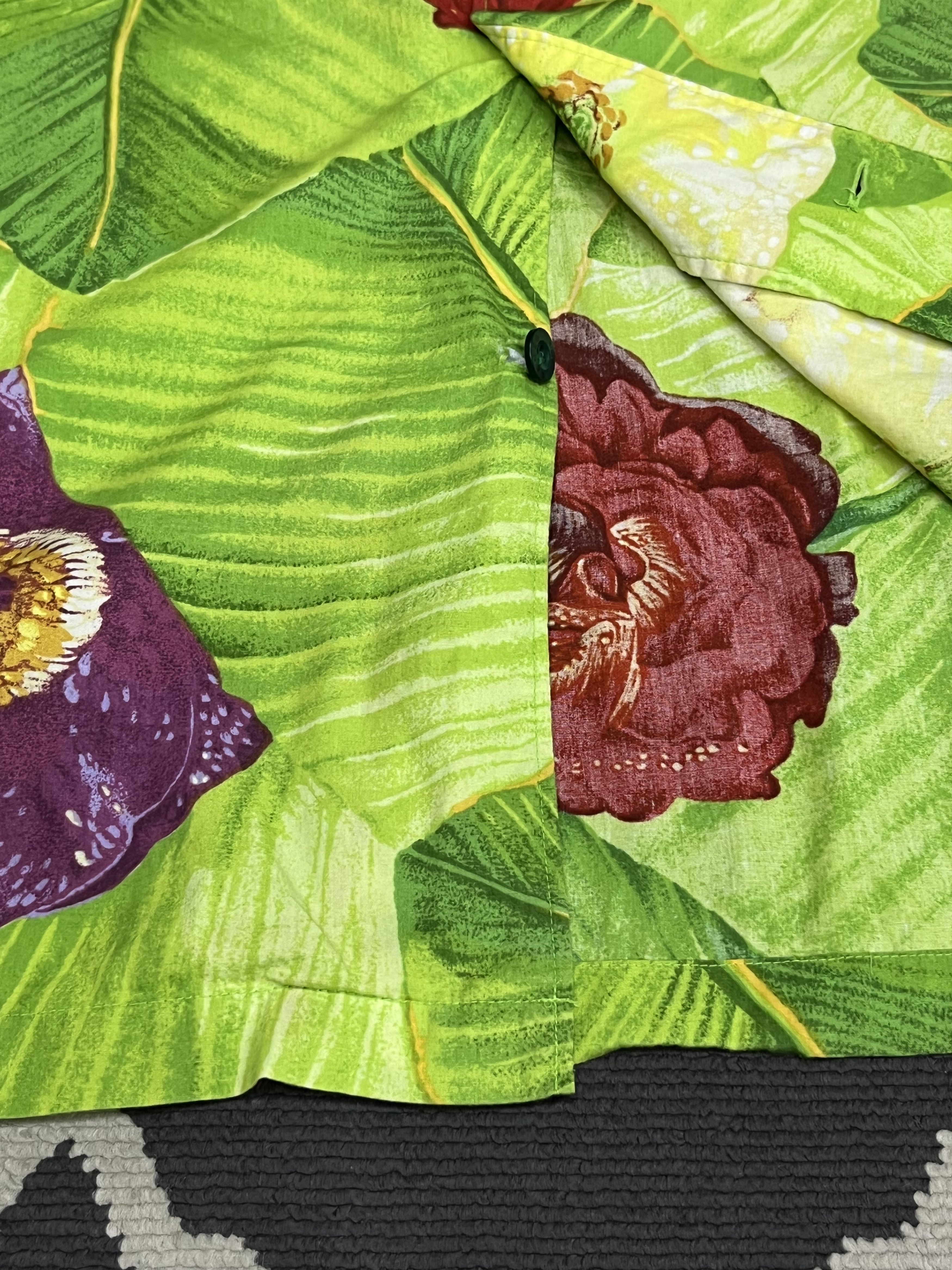 Kenzo Vintage Kenzo Water Lily Banana Leaf Shirt Pants Set Japan Size US L / EU 52-54 / 3 - 11 Thumbnail