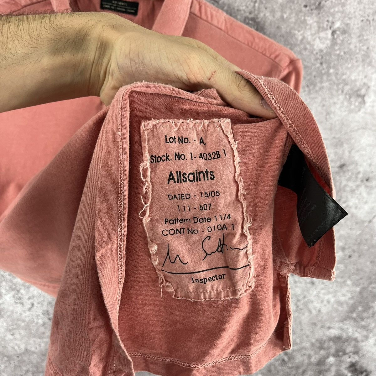 Allsaints × Vintage Allsaints Polo Tee 3Button Style Embroidery Small Logo Sz S Size US S / EU 44-46 / 1 - 9 Thumbnail