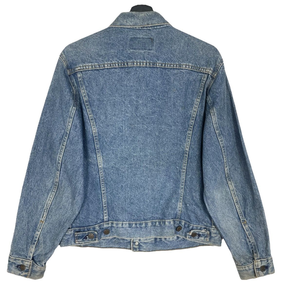 Levi's Vintage 90s Levis Denim Jacket Trucker Jacket Up Levis Brand Size S / US 4 / IT 40 - 13 Thumbnail