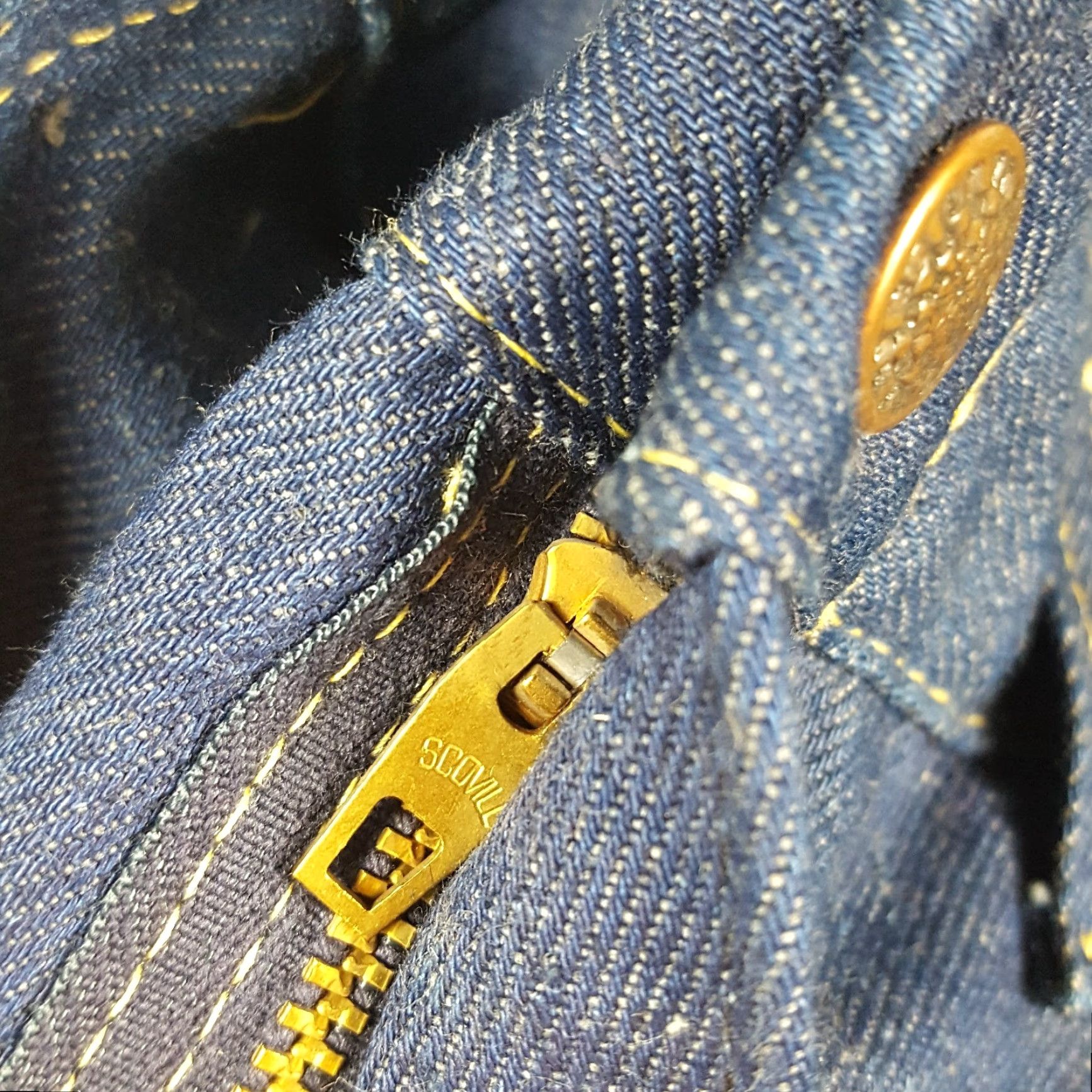 Vintage VINTAGE Robin Western Jeans Women Regular 24 Denim Blue 80s 90s Bohemian Cowboy Straight Pants Womens Size 42" / US 20 - 5 Thumbnail