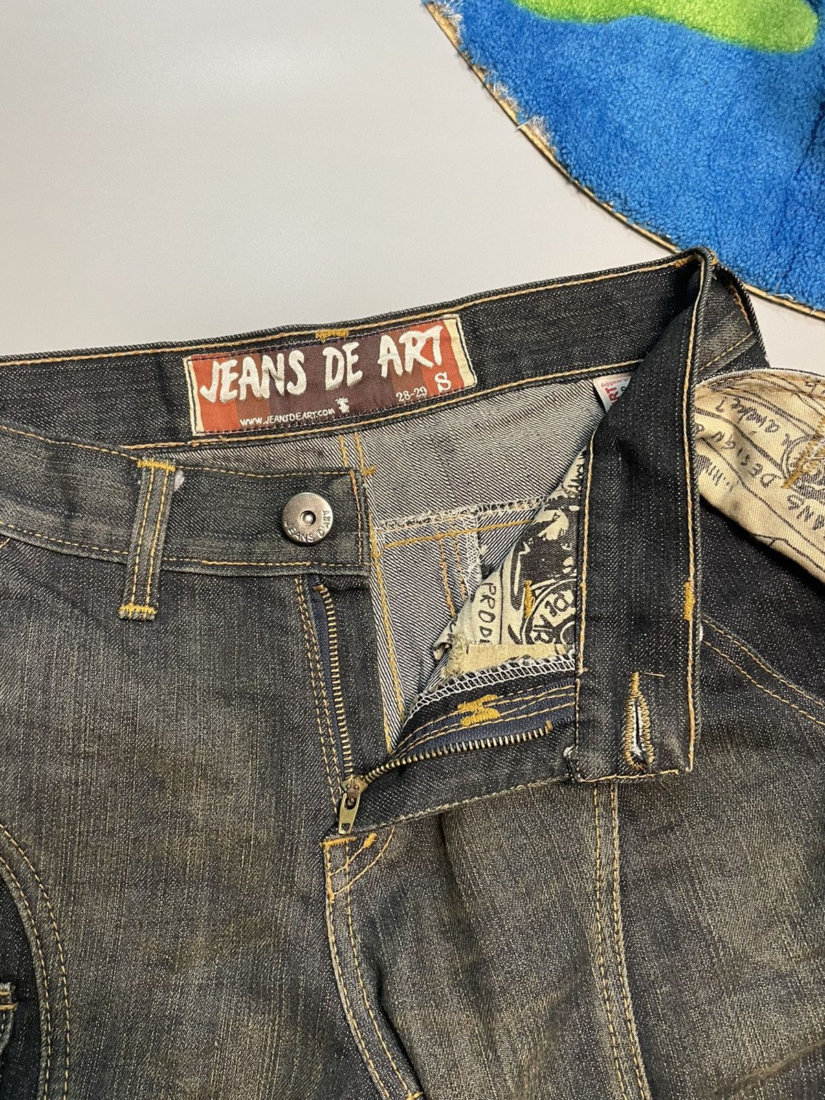 Seditionaries Multi Pocket Jeans De Art Denim Size US 29 - 8 Thumbnail