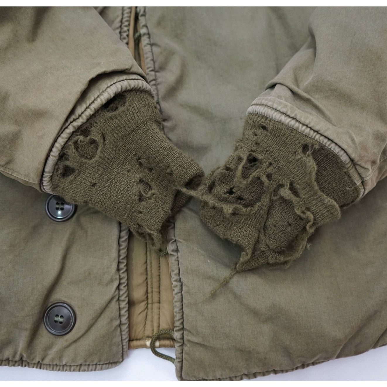 Vintage Vintage 50s Jacket Field Pile O D M-43 Liner Olive Small Size US S / EU 44-46 / 1 - 9 Thumbnail