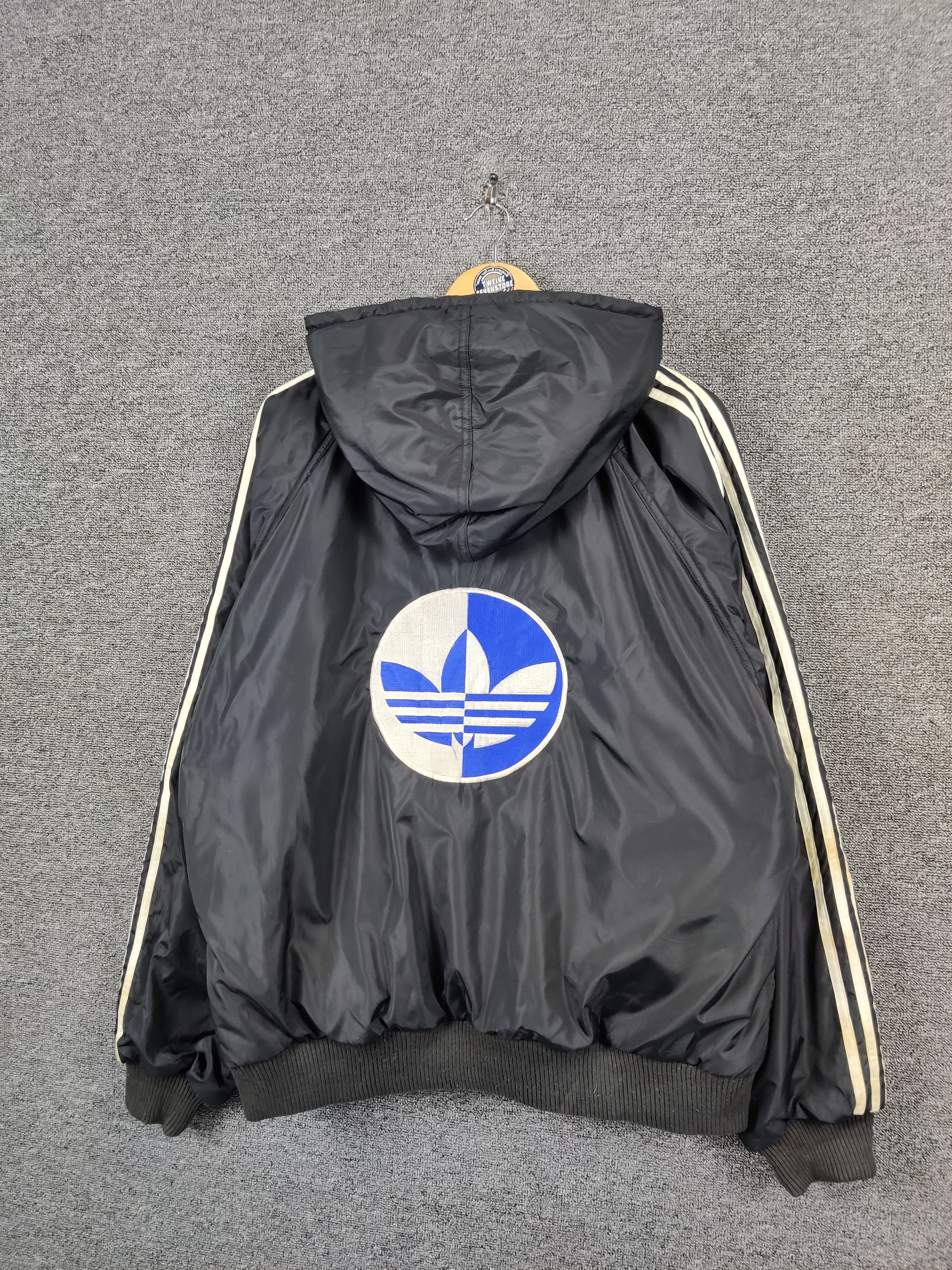 Adidas Vintage Adidas Trefoil Reversible Embroidery Jacket Size US XL / EU 56 / 4 - 2 Thumbnail