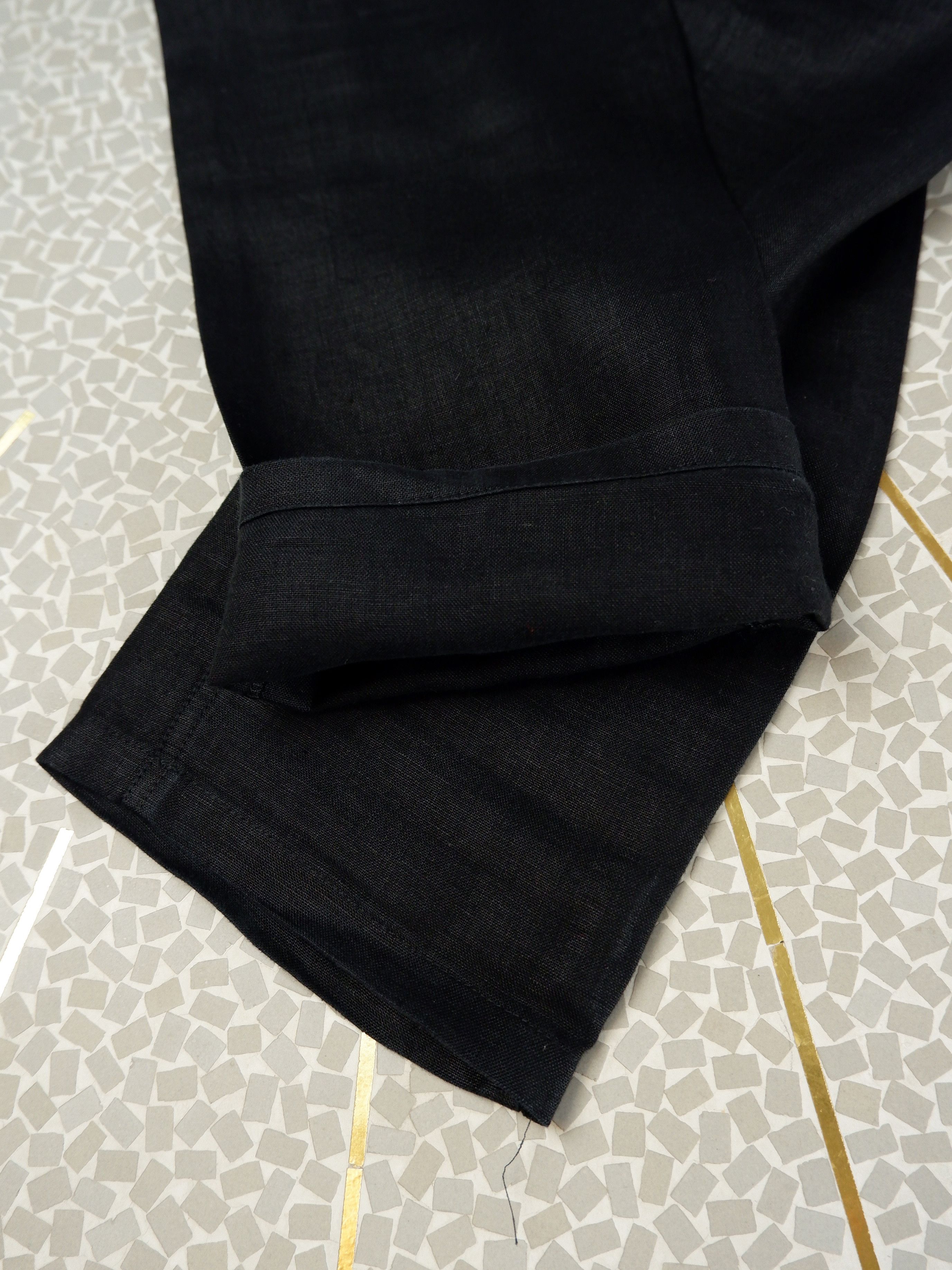 Raf Simons Last drop! Raf Simons narrow fit 5-pocket linen pants Size US 30 / EU 46 - 6 Thumbnail