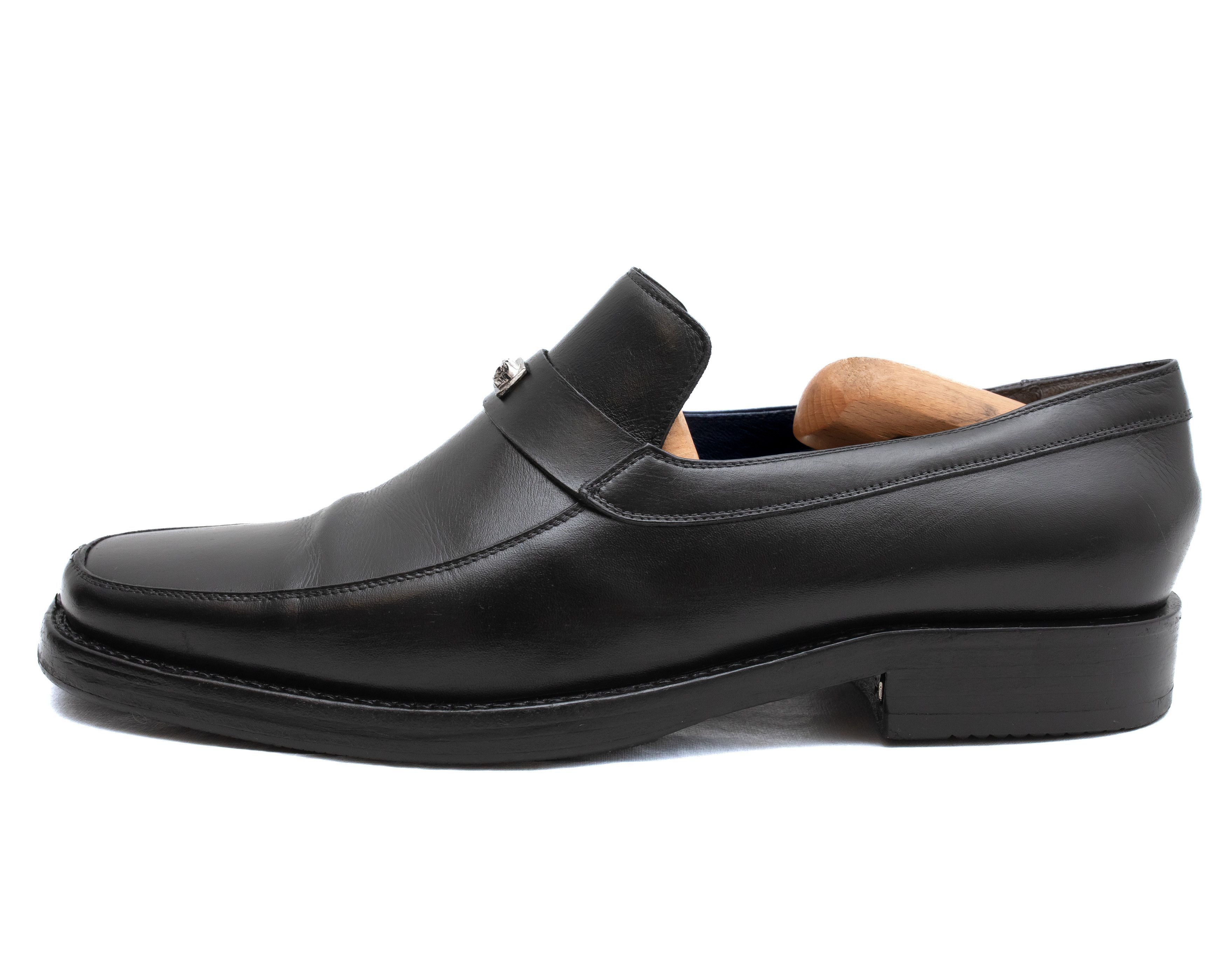 Versace GIANNI VERSACE Vintage Medusla Logo Penny Loafers Size US 8.5 / EU 41-42 - 2 Thumbnail