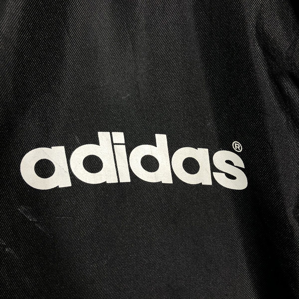 Adidas 🔥VINTAGE ADIDAS LONG JACKET BIG LOGO SHEARLING LINING Size US L / EU 52-54 / 3 - 18 Thumbnail