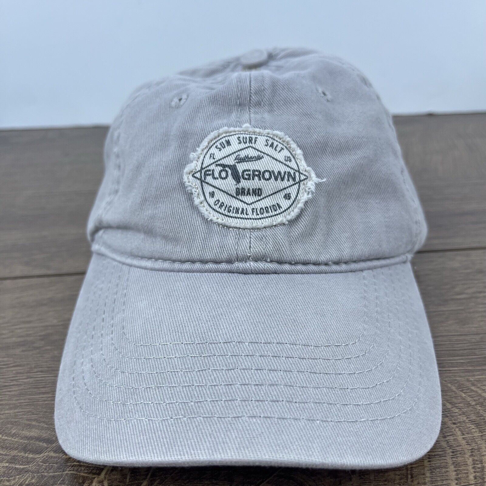 Other Florida Grown Hat Florida Baseball Hat Gray Adjustable Hat G Size ONE SIZE - 2 Thumbnail