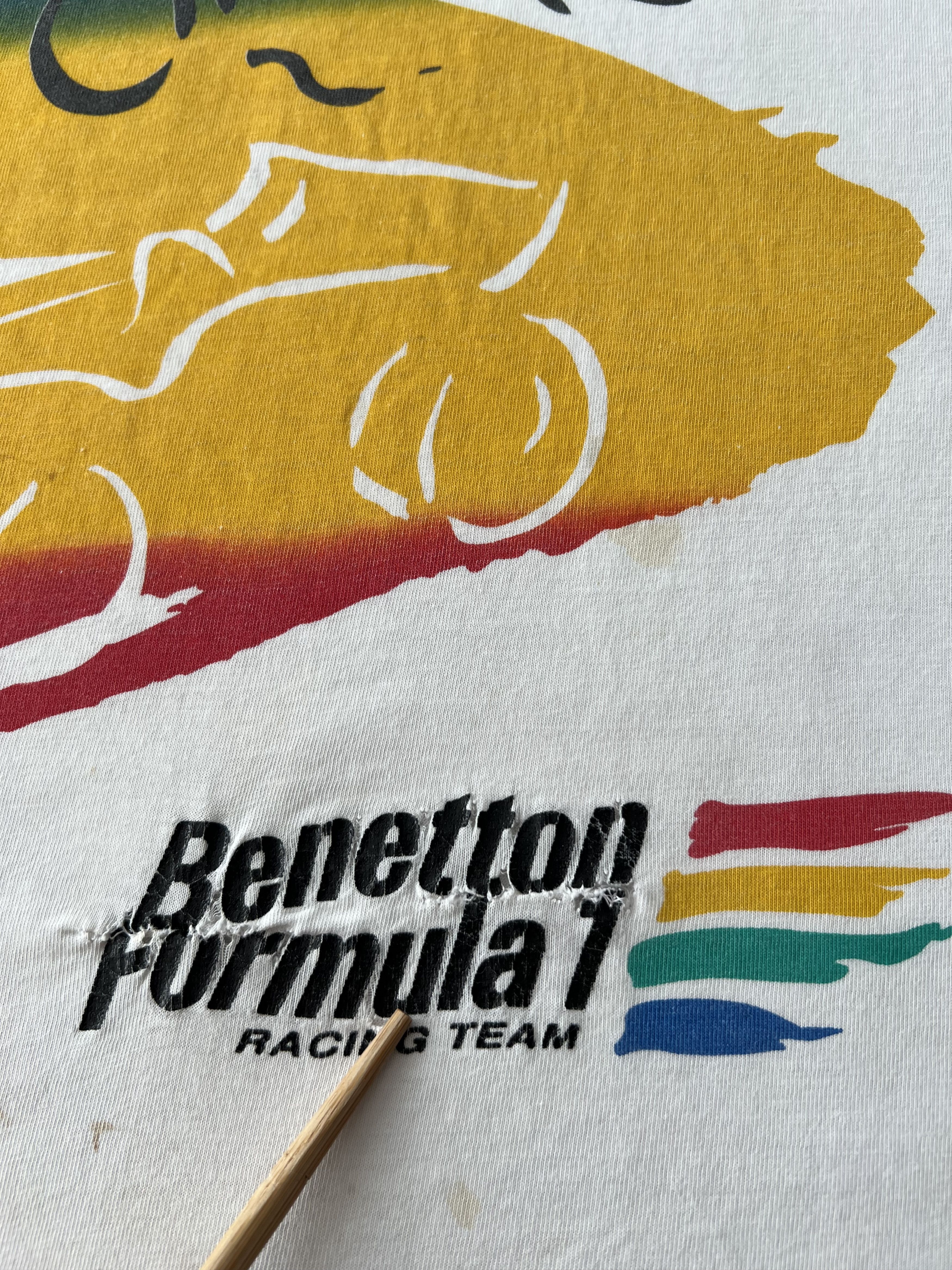 Formula 1 Vintage 90s Benetton Formula 1 Racing Team F1 Sleeveless Size US XL / EU 56 / 4 - 5 Thumbnail