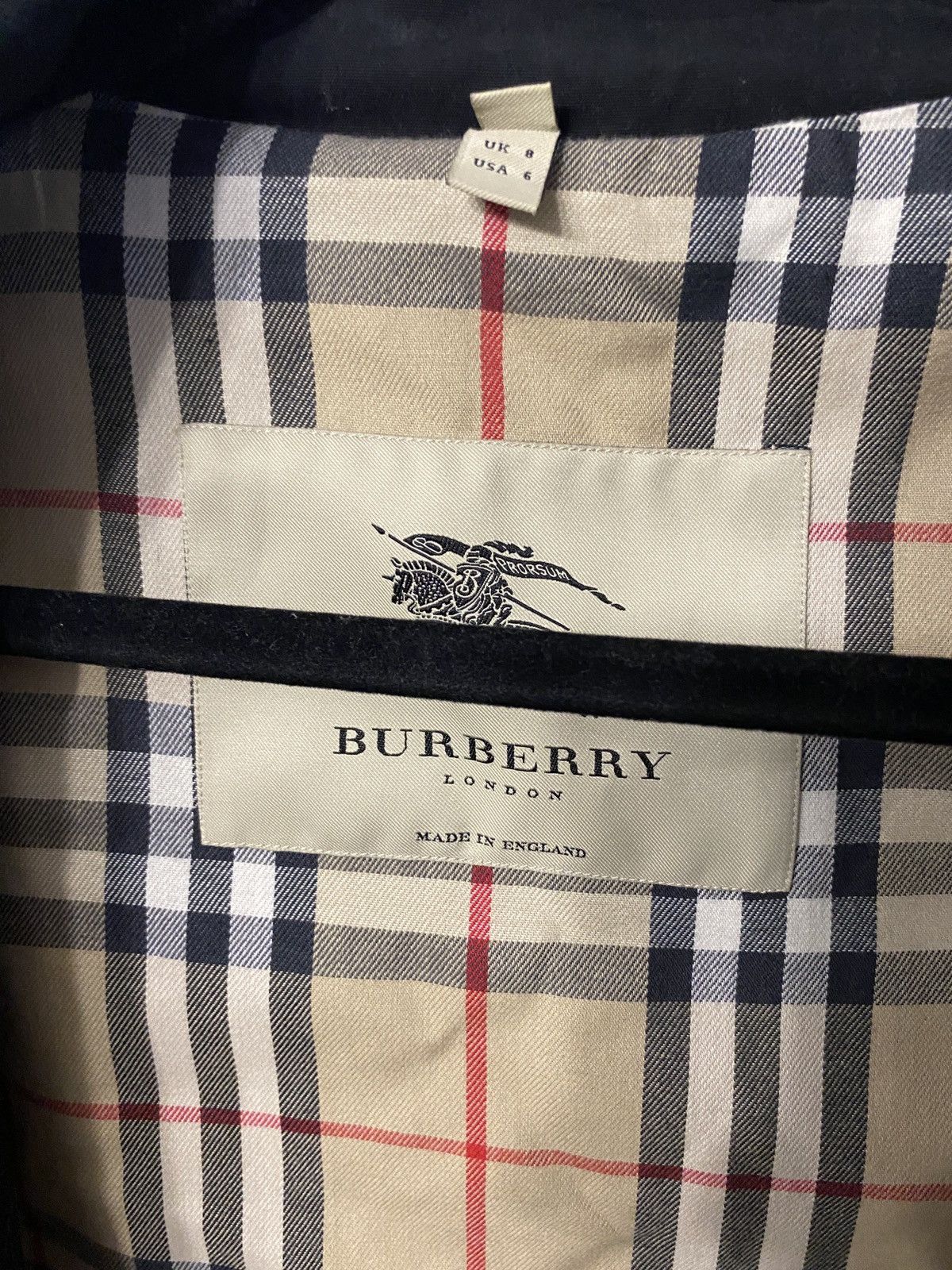 Burberry × Vintage Wonderful Black Burberry London luxury trench coat Size S / US 4 / IT 40 - 6 Thumbnail