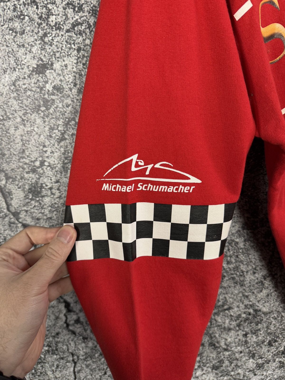 Formula 1 Michael Schumacher Vintage Hoodie Racing F1 Size L Size US L / EU 52-54 / 3 - 6 Thumbnail