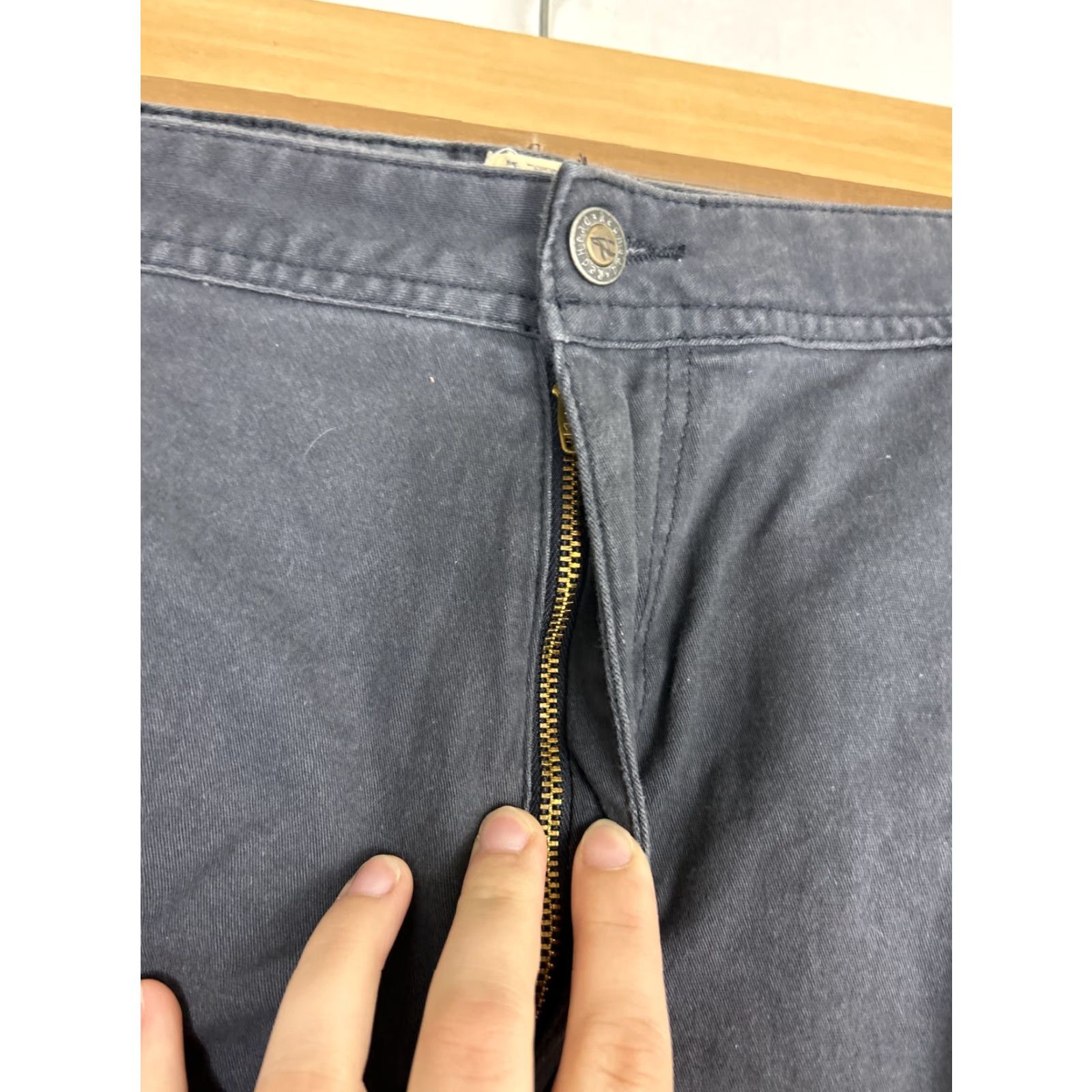 Vintage Red Head Mens 50 Navy Blue Cargo Shorts Cotton Outdoor Big & Tall 50x9 Men Size US 34 / EU 50 - 6 Thumbnail