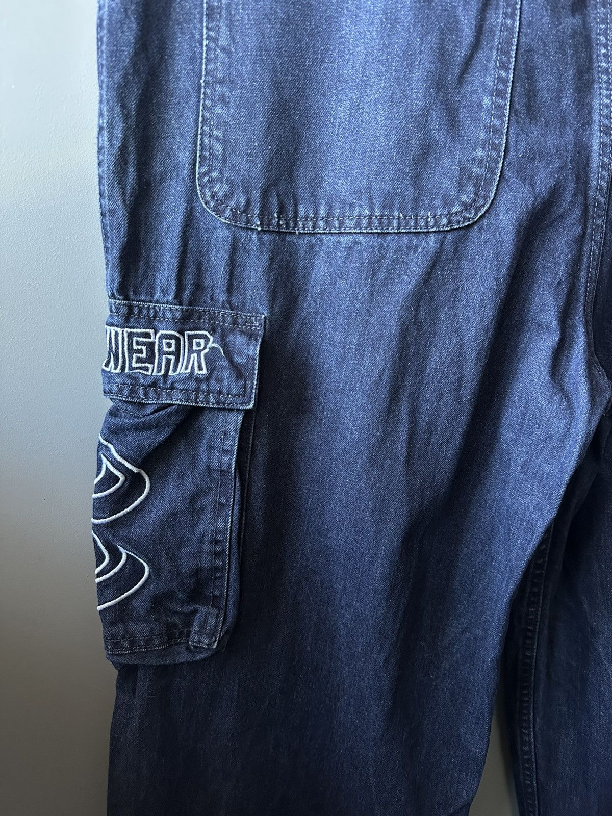 Rocawear Rocawear Denim Cargo Pants Size 36x34 Size US 36 / EU 52 - 7 Thumbnail