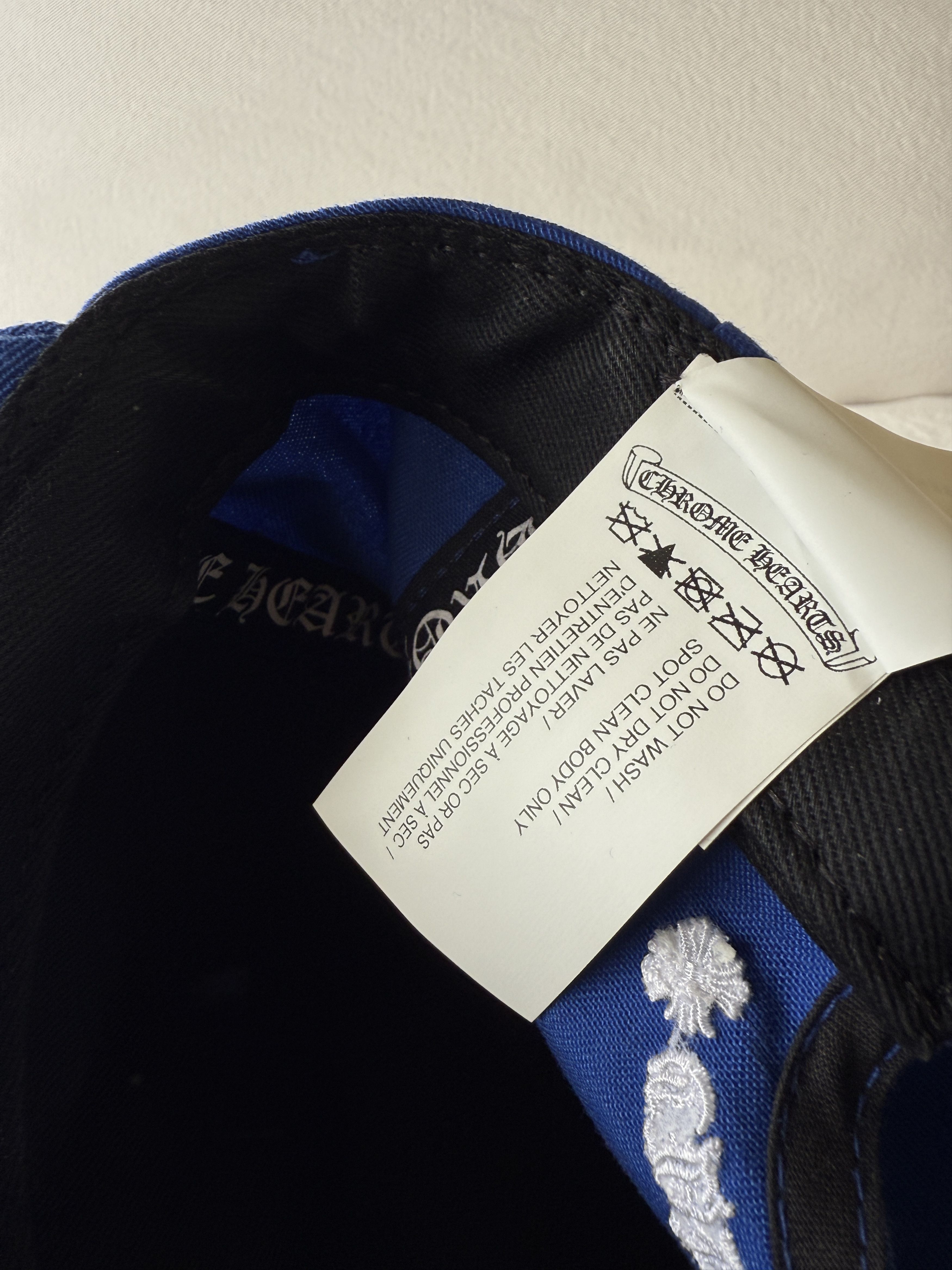 Chrome Hearts Chrome Hearts Blue CH Trucker Hat Size ONE SIZE - 12 Thumbnail