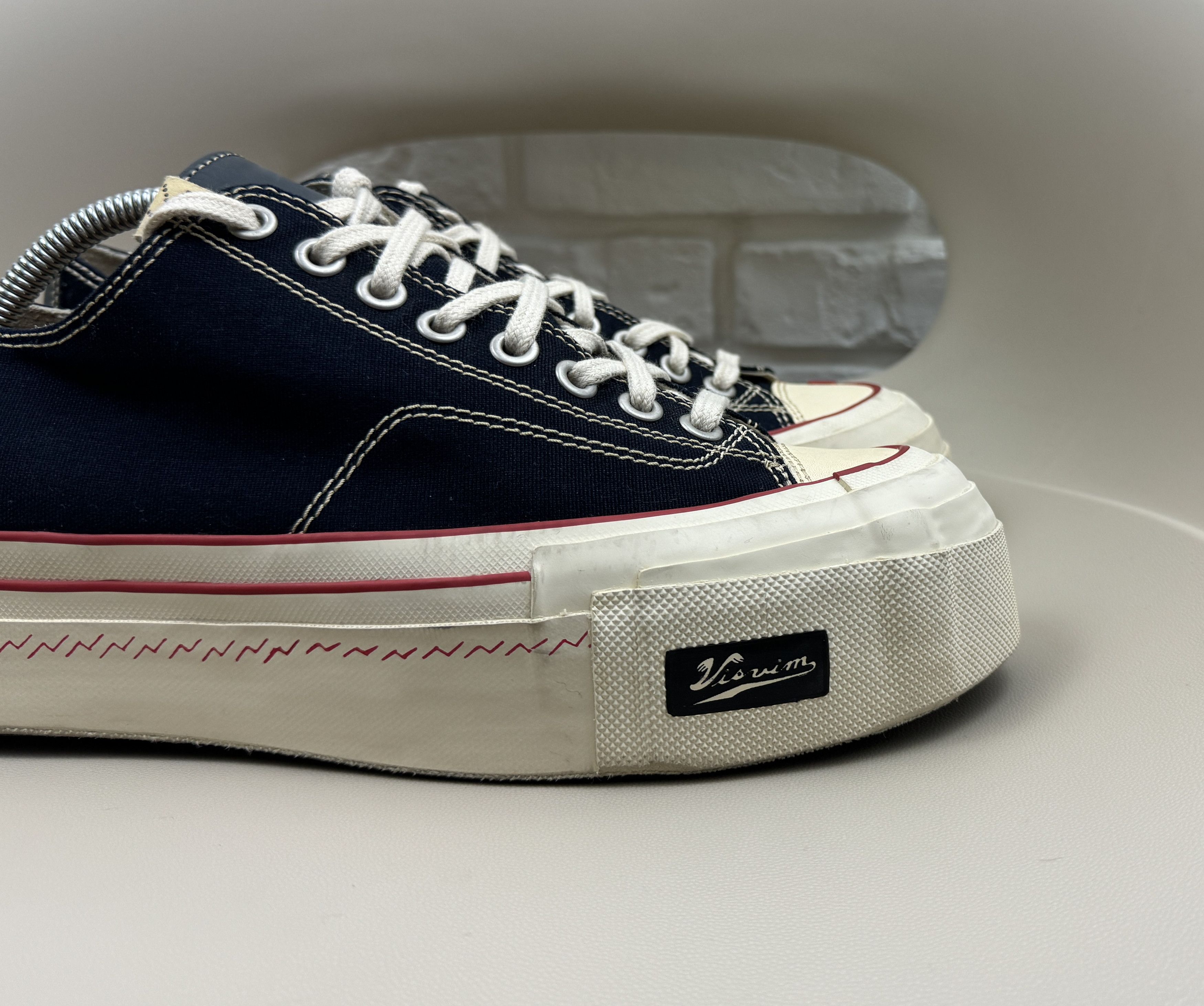 Japanese Brand Visvim Skagway Lo G.Patten Canvas Sneakers Hand Made US 8.5 Size US 8.5 / EU 41-42 - 2 Thumbnail