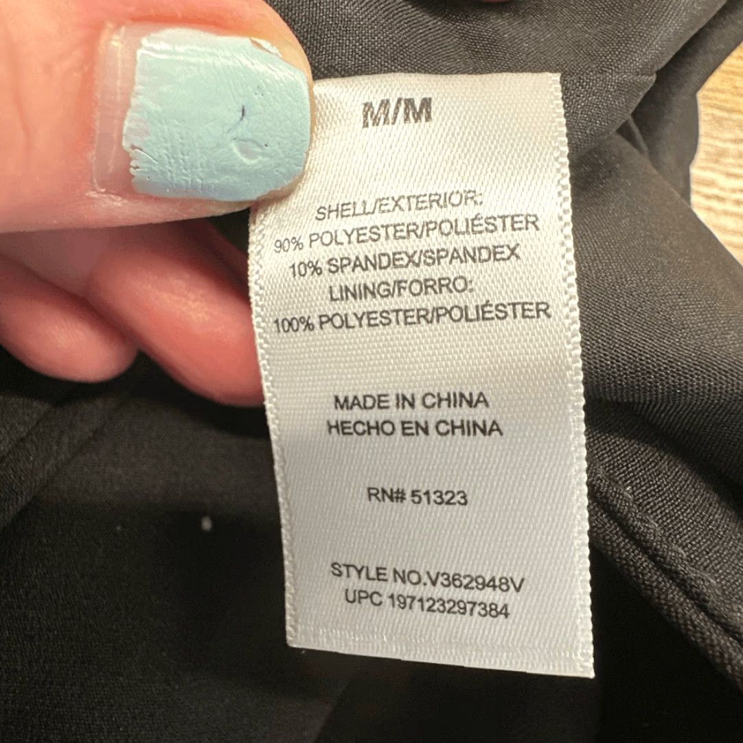 Vince Camuto Vince Camuto Blazer Womens Medium Black New with tags One Button Work Weekend Blazer Womens M Black Sport Coat Ladies Men? Size M / US 6-8 / IT 42-44 - 6 Thumbnail