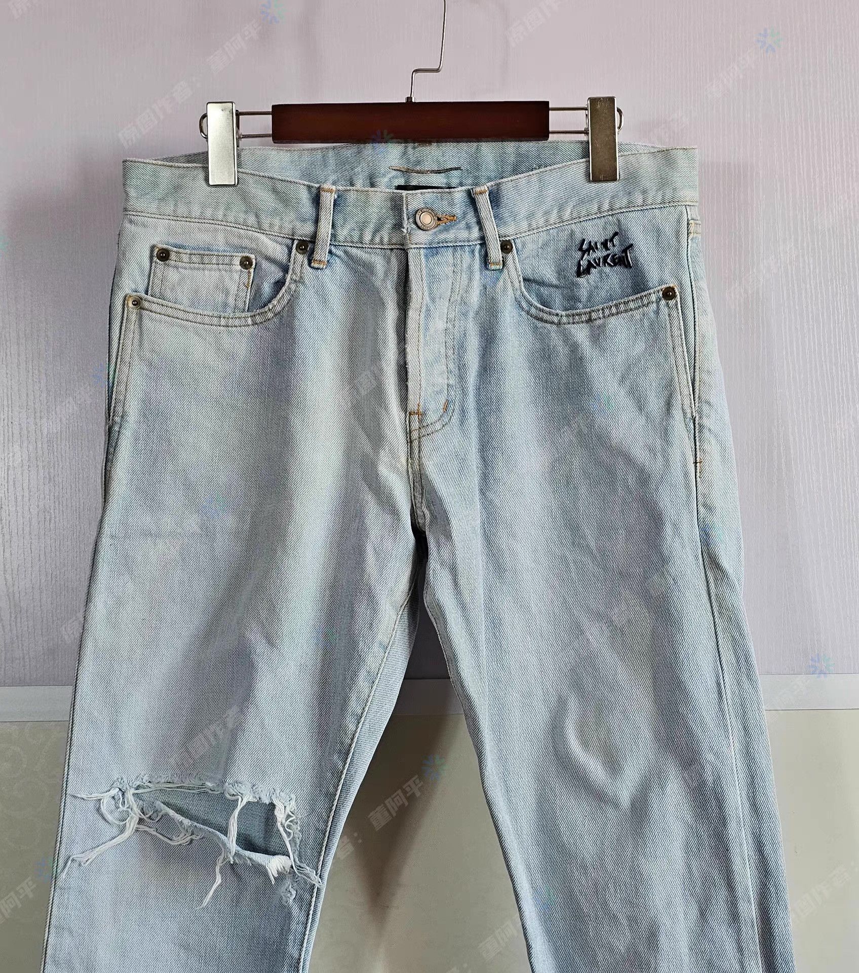 Saint Laurent Paris Saint Laurent SLP D01 jeans Q4 Size US 34 / EU 50 - 2 Thumbnail