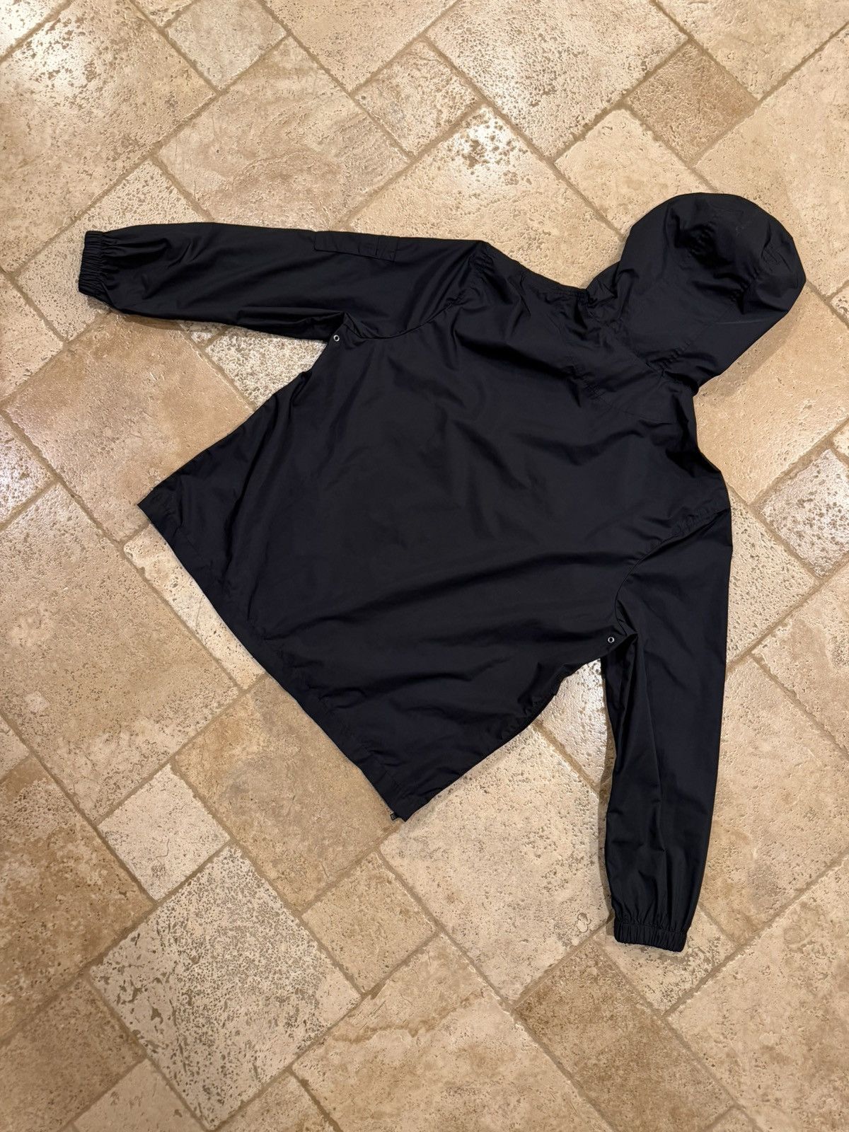 Lanvin Lanvin Nylon Logo Anorak Black Hooded Windbreaker Jacket Size US L / EU 52-54 / 3 - 10 Thumbnail