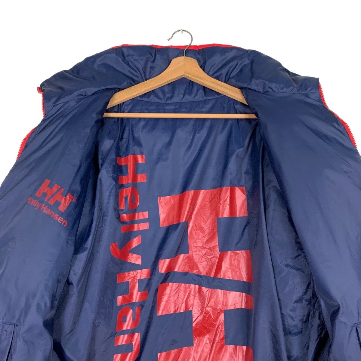 Helly Hansen HELLY HANSEN Big Logo Reversible Puffer Jacket #0536-C25 Size US L / EU 52-54 / 3 - 15 Thumbnail