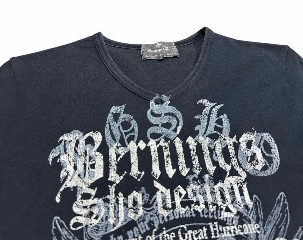 If Six Was Nine 🔥Sick Y2K Berning Sho Skull Poem Shirt Goth Punk Size US S / EU 44-46 / 1 - 4 Thumbnail
