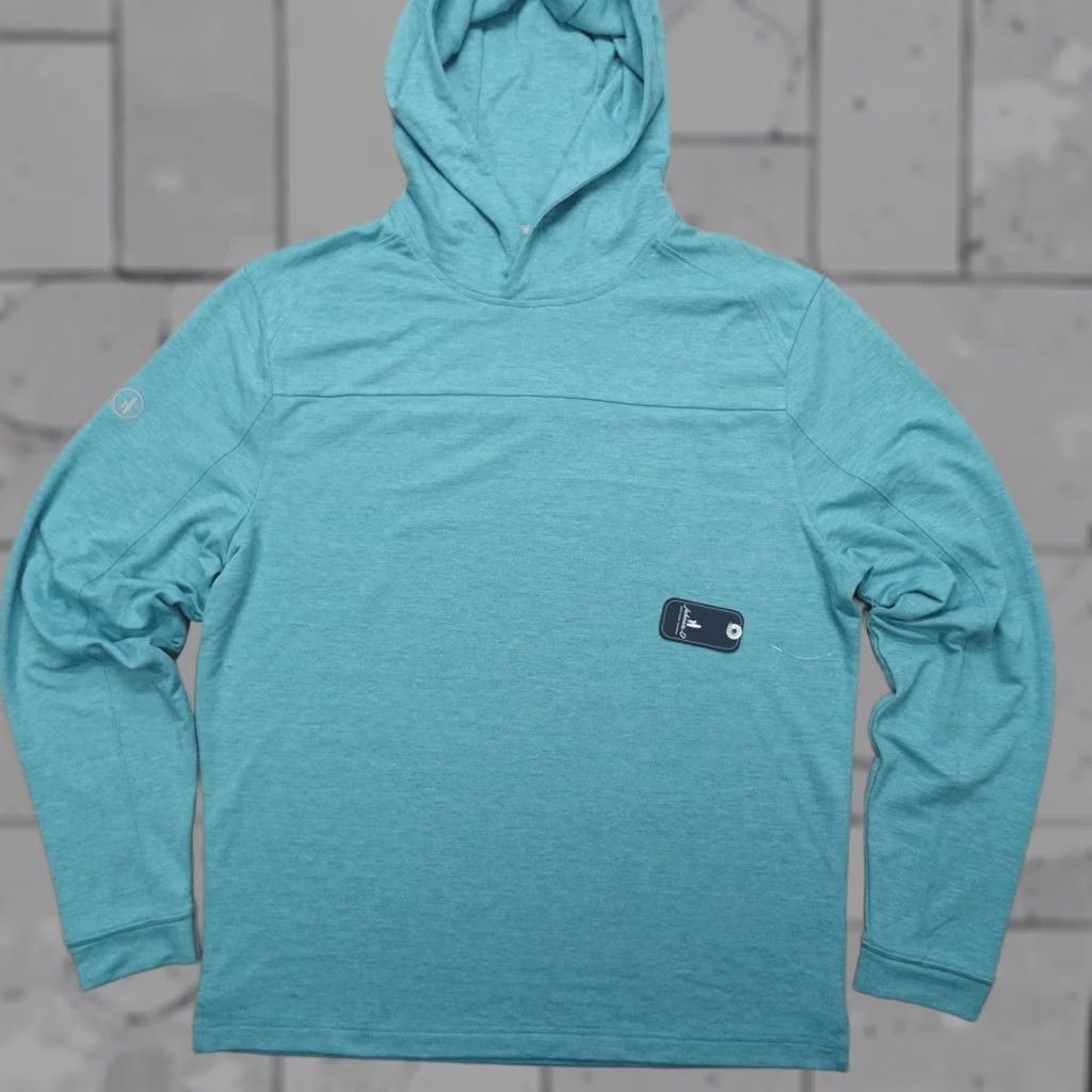 johnnie-O johnnie-O Hoodie Mens M Haze Remmy Lightweight Performance Men Size JMHD1180 Size US M / EU 48-50 / 2 - 1 Thumbnail