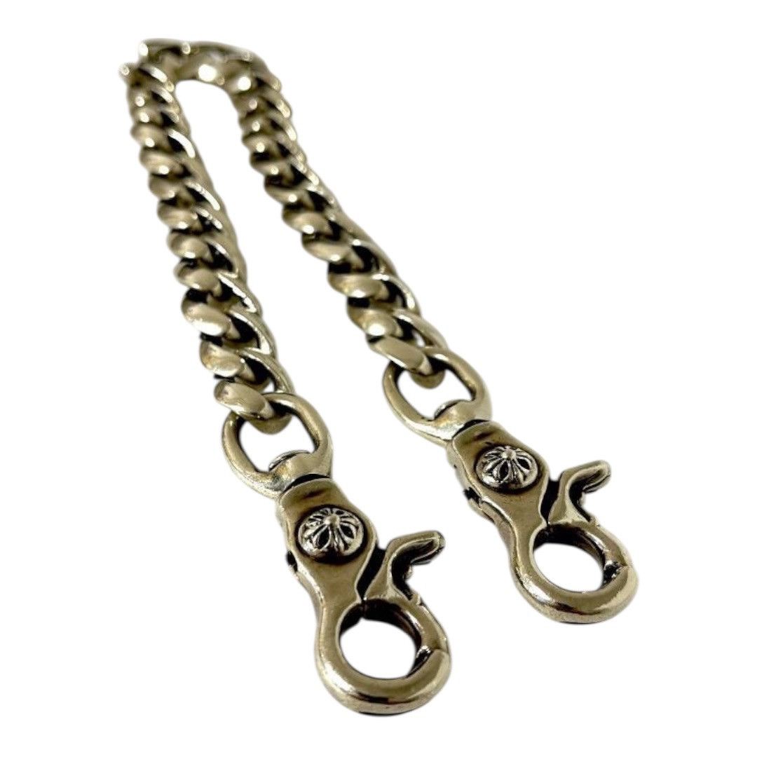 Chrome Hearts Chrome Hearts double lobster claps wallet chain | Grailed