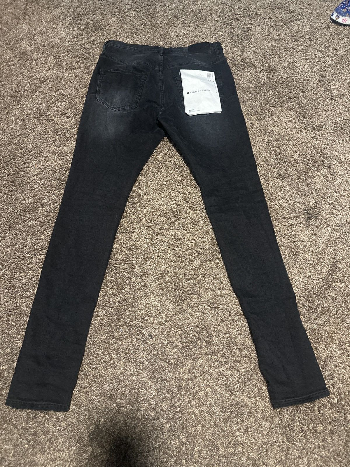 Purple Brand PURPLE BRAND P002 Over Spray Slim-Fit Jeans Size US 29 - 2 Thumbnail