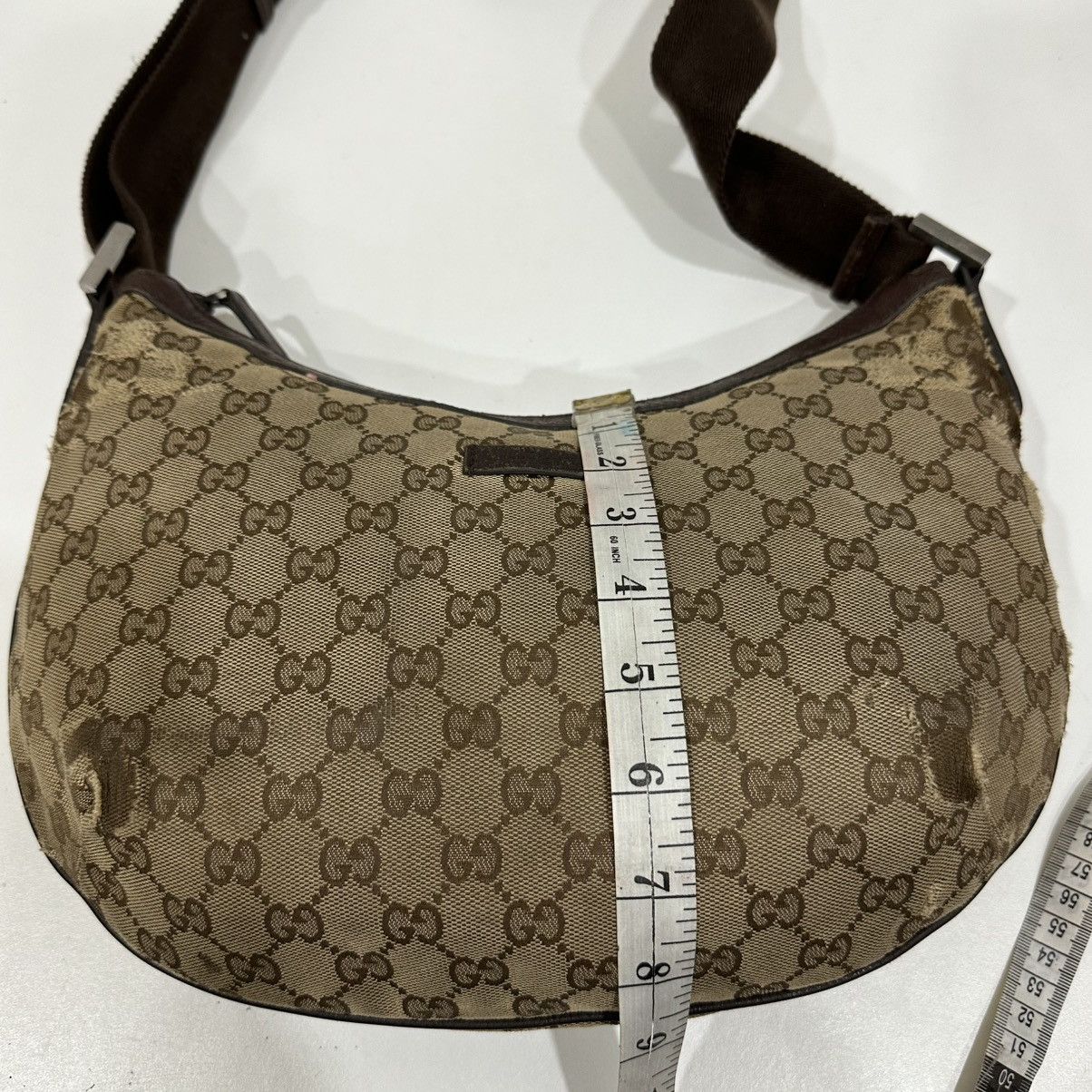 Gucci GUCCI GG CANVAS SHOULDER CROSSBODY BAG 15 Size ONE SIZE - 14 Thumbnail