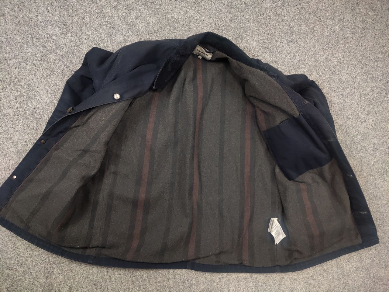 Carhartt Vintage Carhartt michigan Faded Canvas Linen Pocket Jacket Size US L / EU 52-54 / 3 - 15 Thumbnail