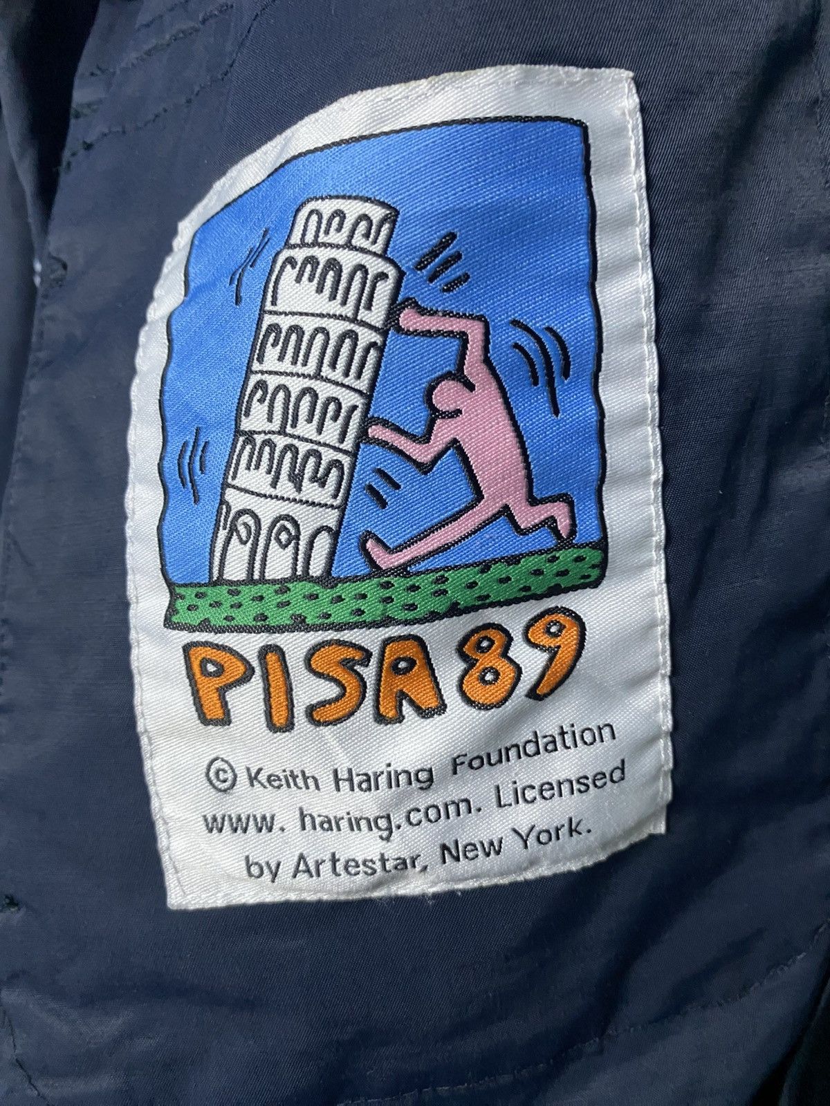 Japanese Brand × Keith Haring × Vintage Keith Haring women jacket Size L / US 10 / IT 46 - 11 Thumbnail