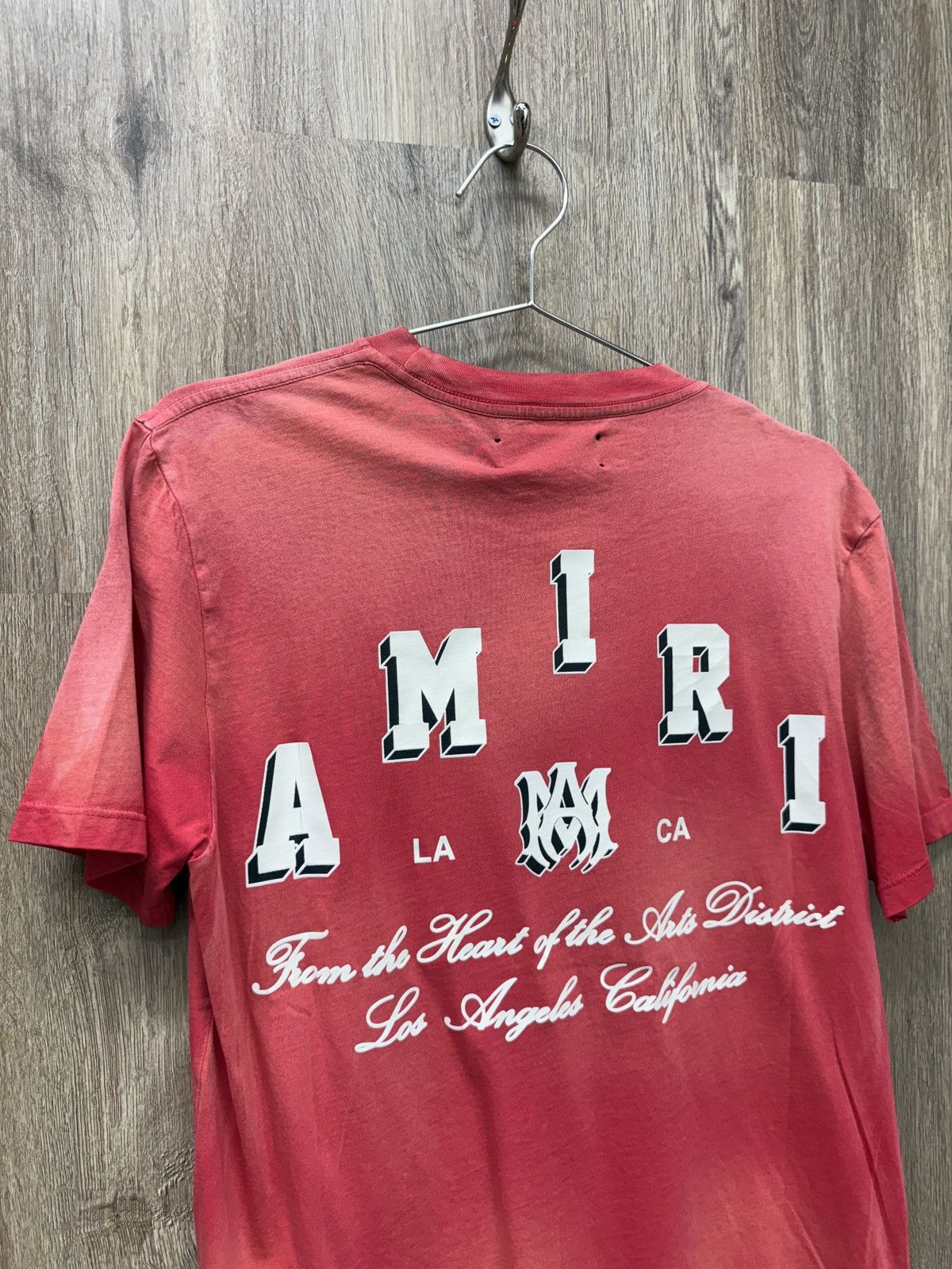 Amiri Amiri Collegiate Short Sleeve Size US S / EU 44-46 / 1 - 8 Thumbnail