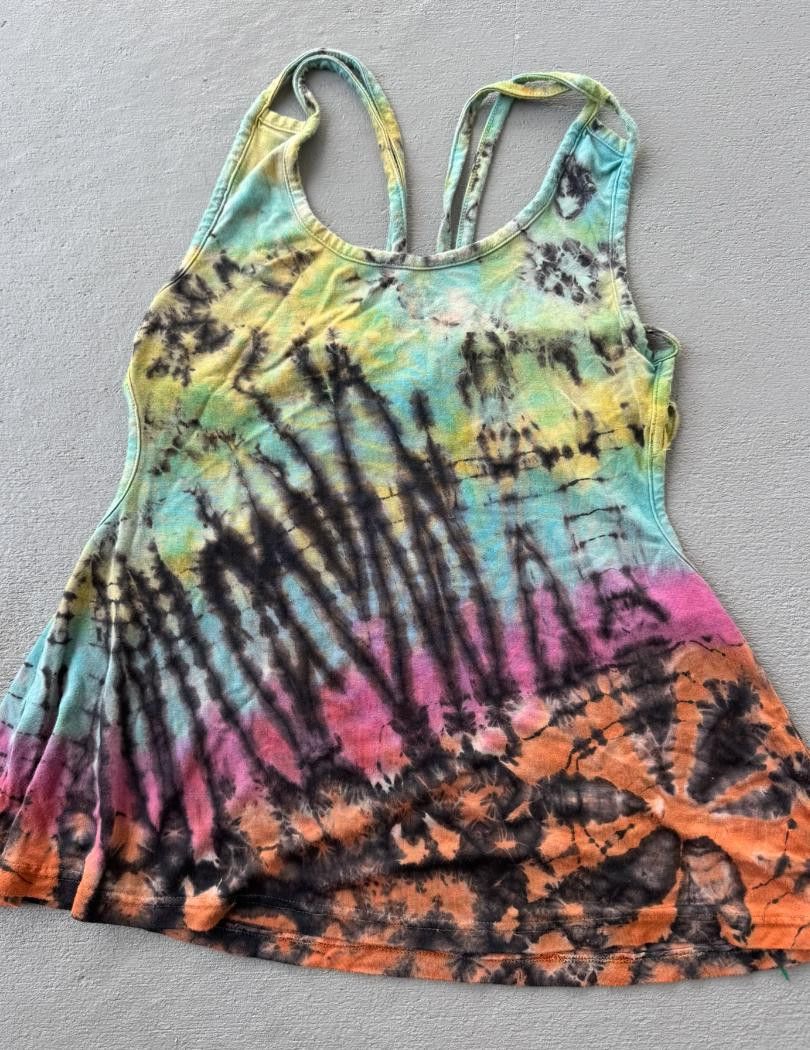 Designer Rising International Tie Dye Tank Top S Size S / US 4 / IT 40 - 1 Thumbnail