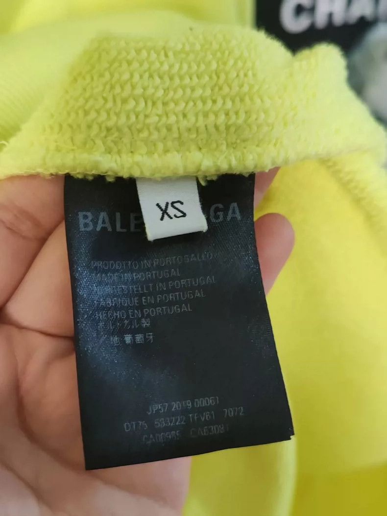 Balenciaga Balenciaga Chain Embellished Sweatshirt Size US XS / EU 42 / 0 - 3 Thumbnail