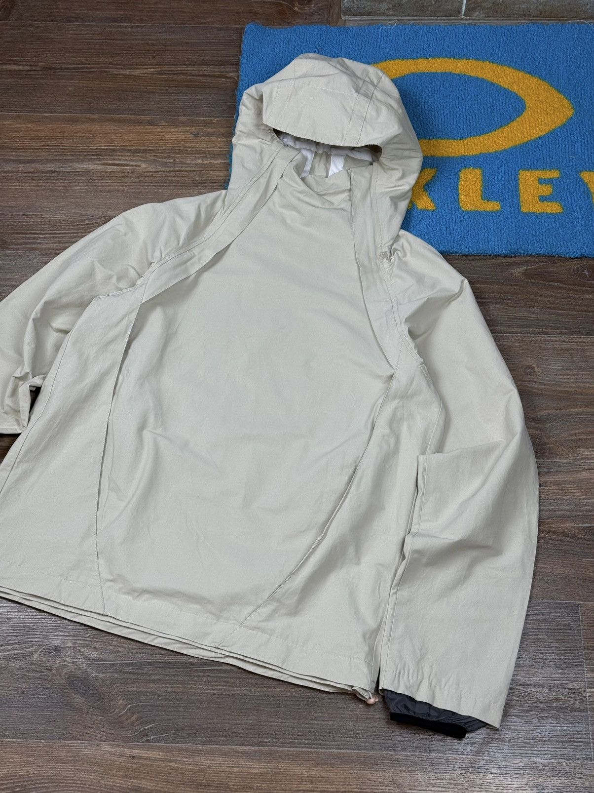Arnar Mar Jonsson Arnar Mar Jansson Beige Zipped Anorak Jacket Size US XL / EU 56 / 4 - 2 Thumbnail