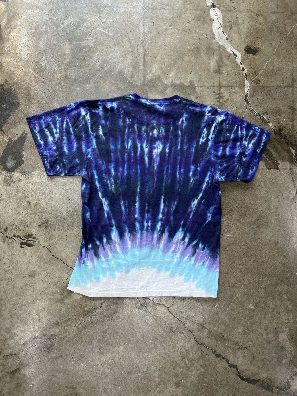 DC Comics × Vintage Vintage DC Comics Superman Tie Dye Single Stitch Tee XL Size US XL / EU 56 / 4 - 4 Thumbnail