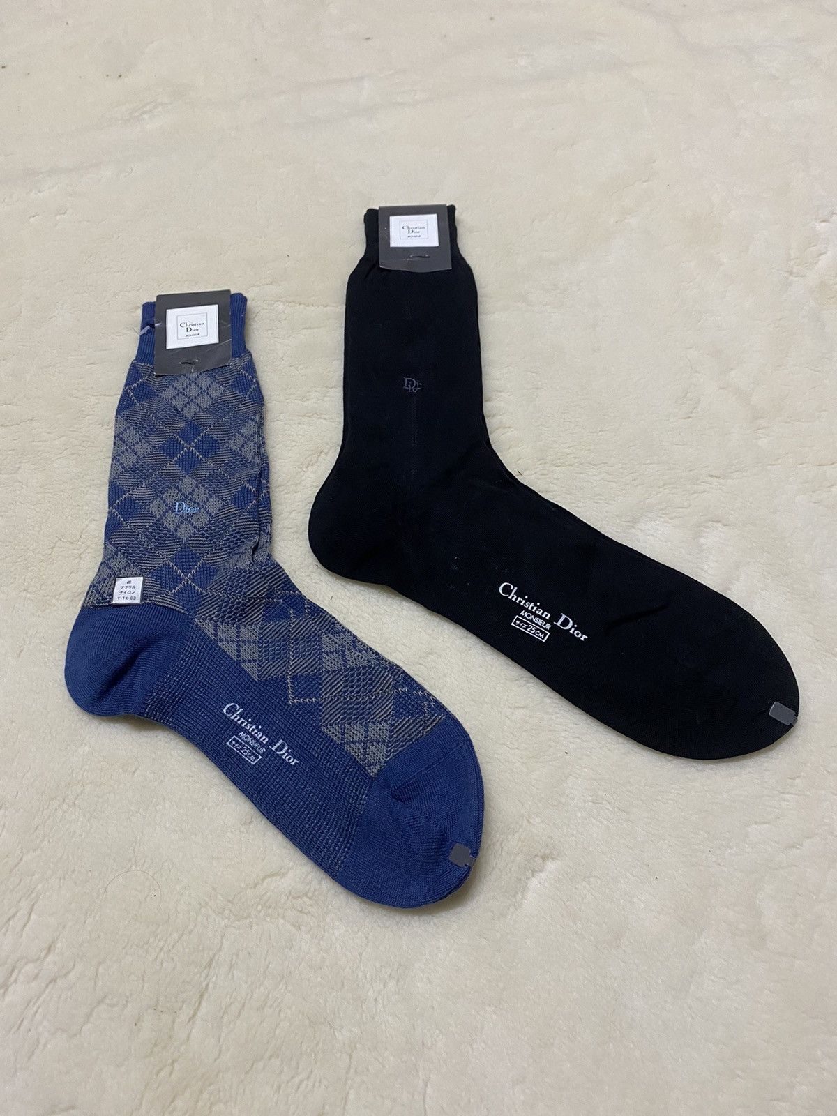 Christian Dior Monsieur Chriatian Dior monsieur socks(2pairs) Size ONE SIZE - 1 Thumbnail