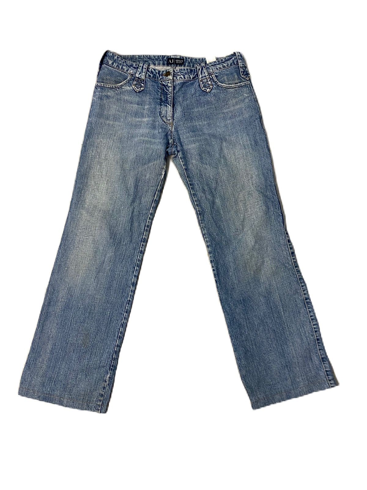 Armani ARMANI JEANS AJ INDIGO SERIES 003 SIMIN T MADE IN ITALY Size US 32 / EU 48 - 1 Thumbnail