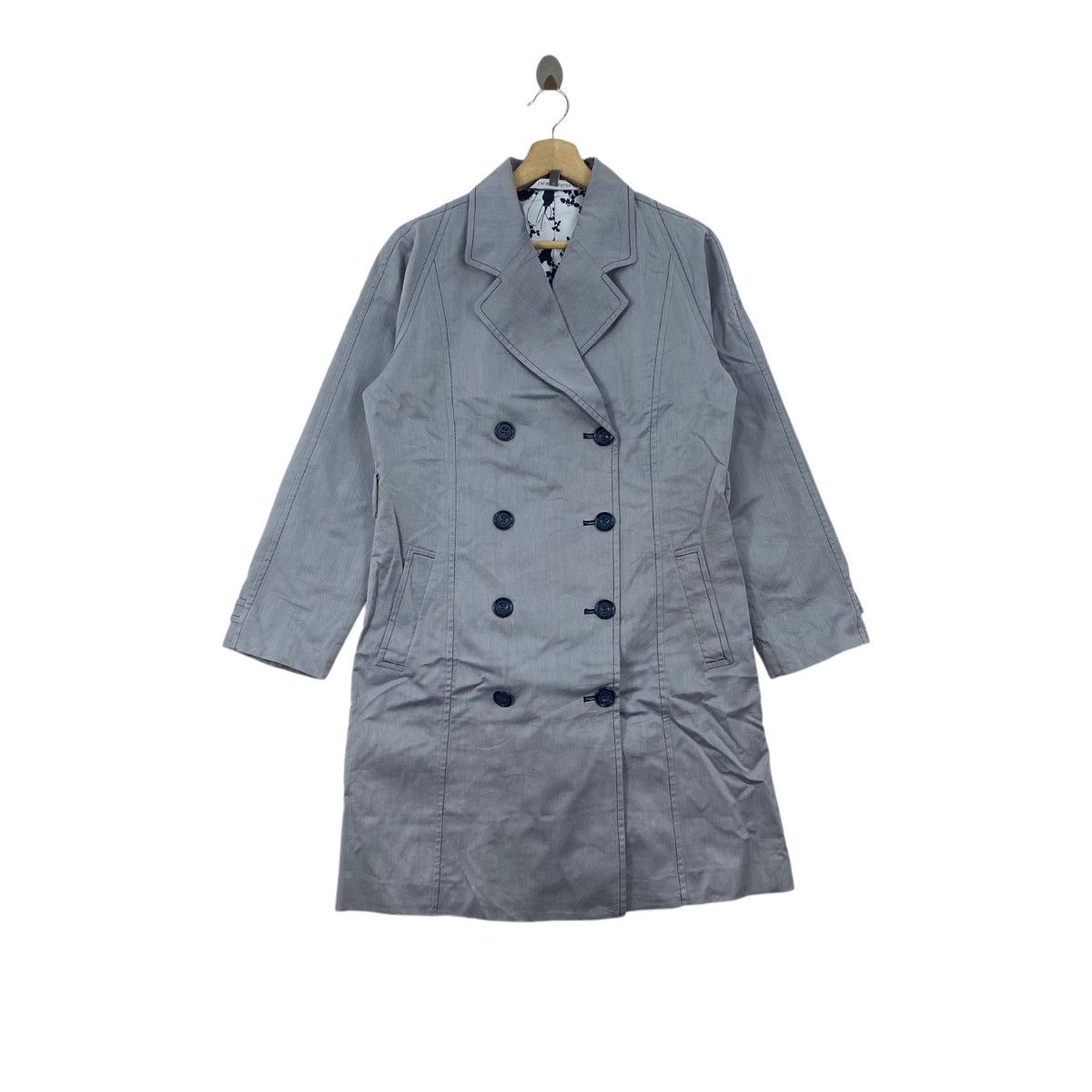 LAURA ASHLEY American Brand Grey Coat Jacket Parka