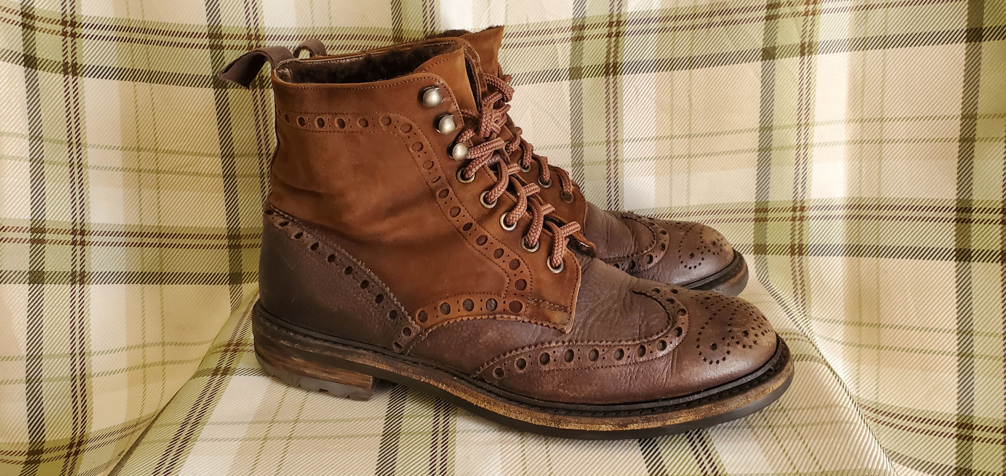 Cheaney Joseph Cheaney Irvine Fur Lined Ankle Boots Size US 7.5 / EU 40-41 - 3 Thumbnail