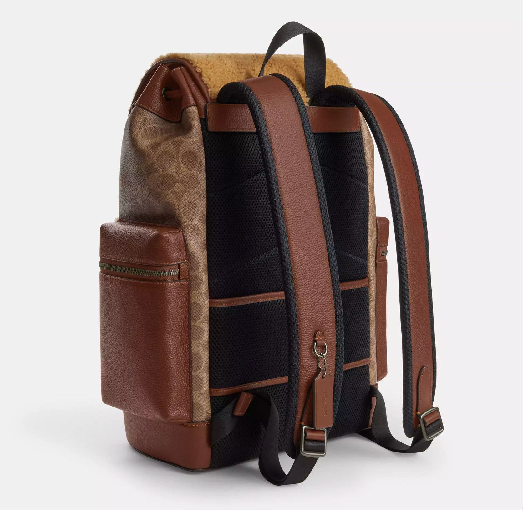 Coach NWT Coach Sprint Backpack In Signature Canvas CDB60 Size ONE SIZE - 10 Thumbnail