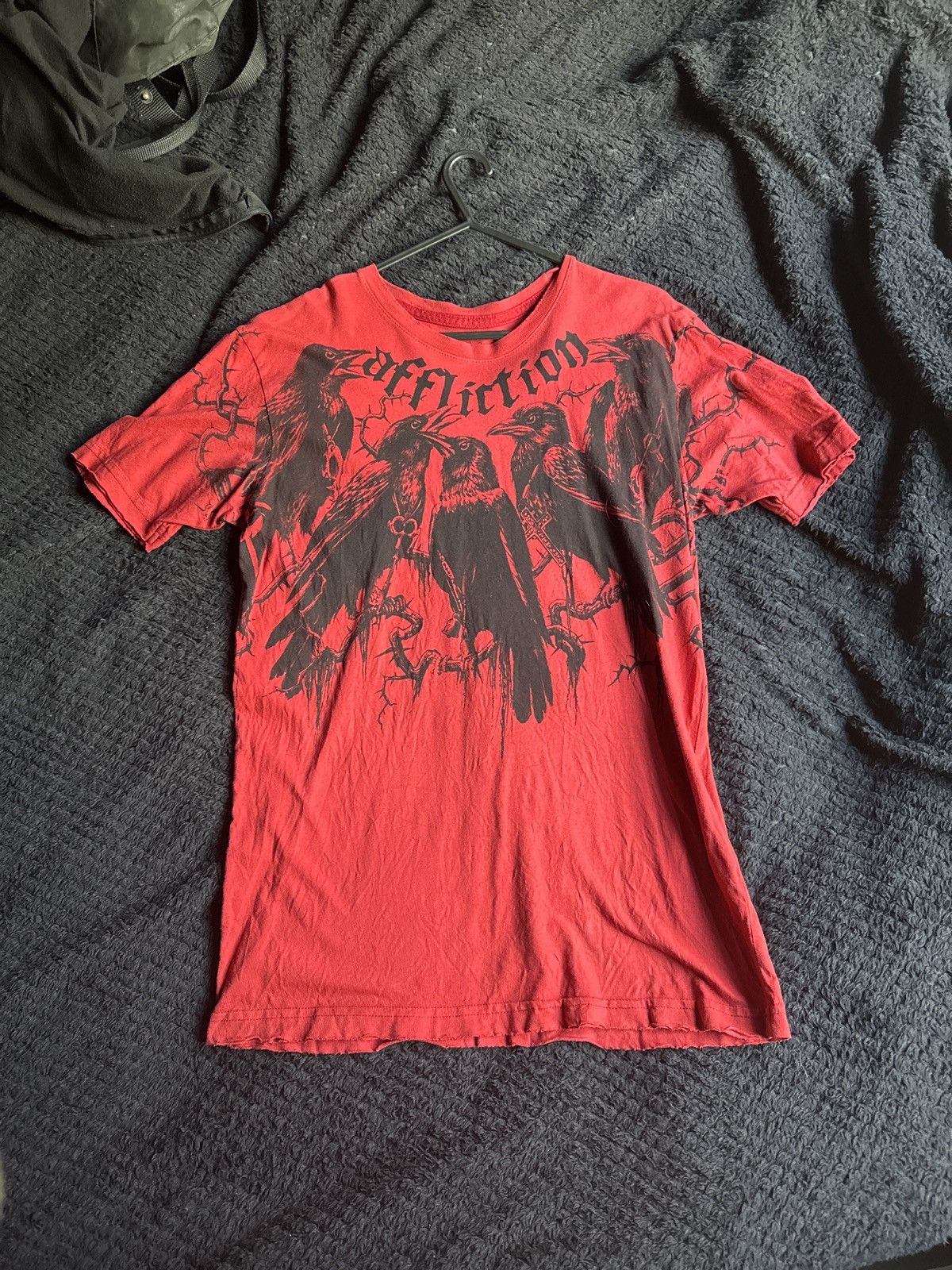 Affliction OG Affliction Crows T-Shirt Size US S / EU 44-46 / 1 - 1 Thumbnail